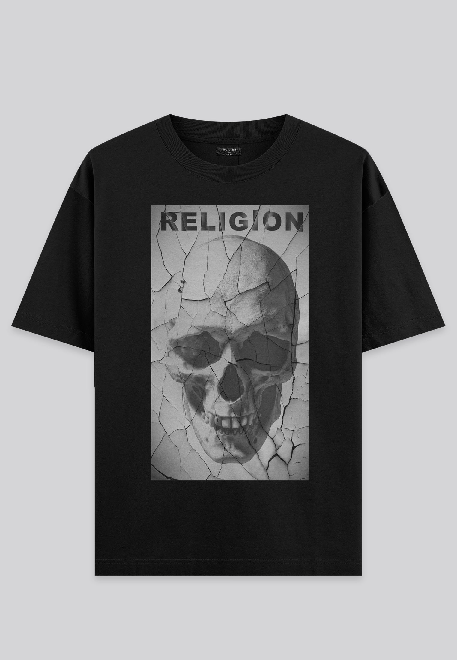 CRACK T-SHIRT BLACK