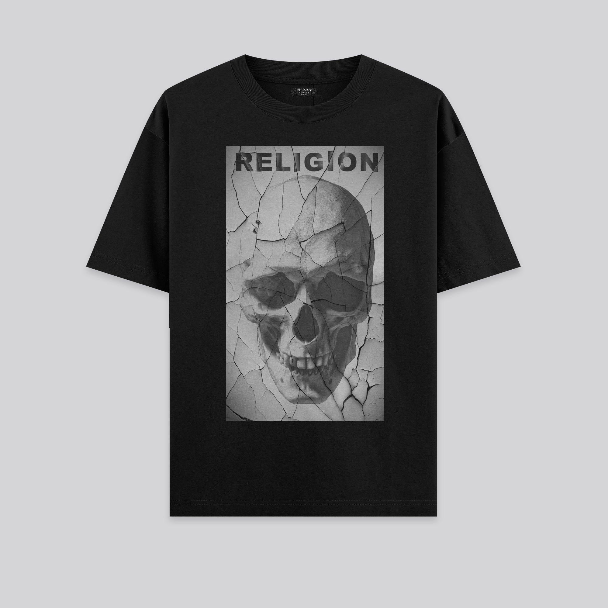 CRACK T-SHIRT BLACK