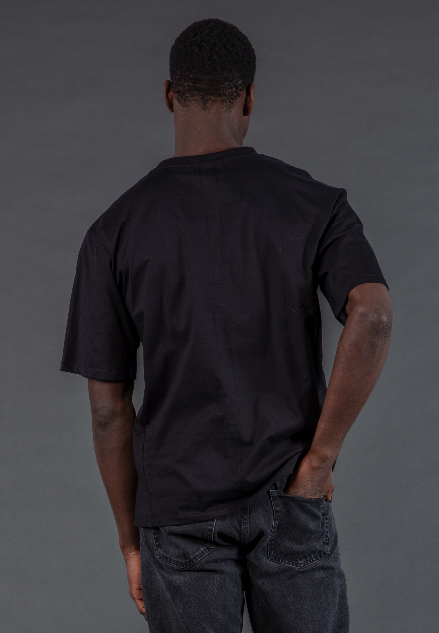 CRACK T-SHIRT BLACK