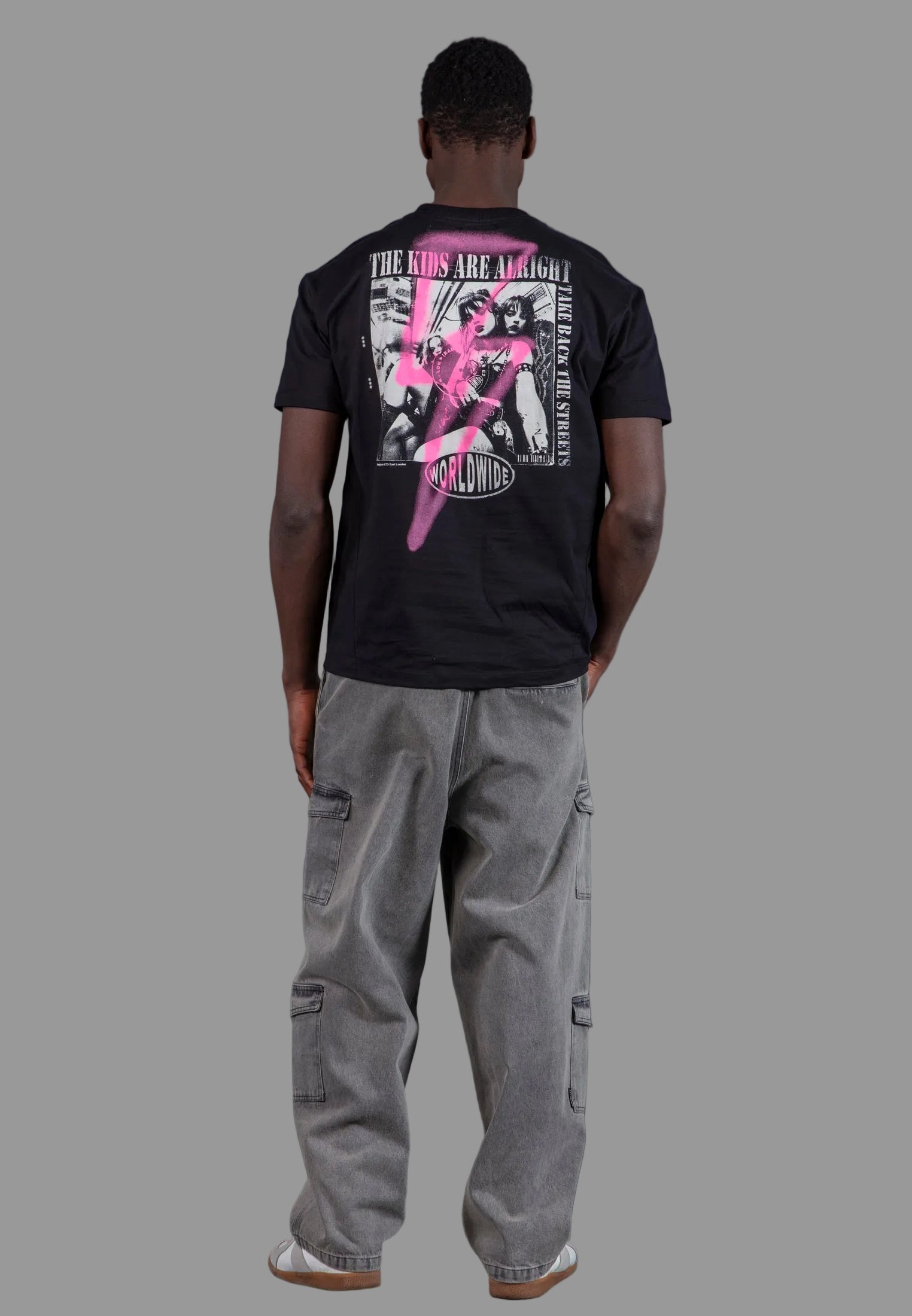 LIGHTNING BOLT T-SHIRT BLACK