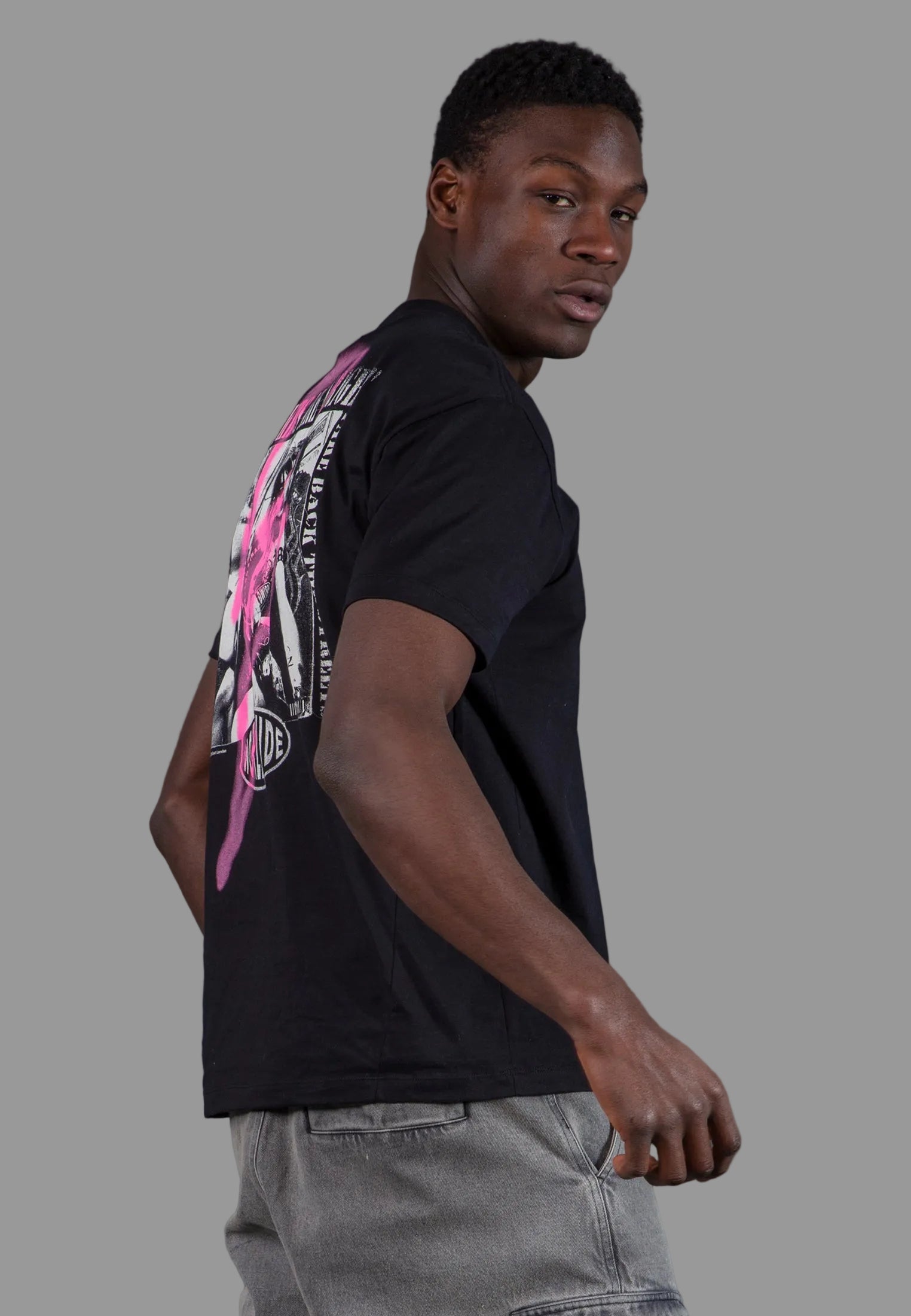 LIGHTNING BOLT T-SHIRT BLACK