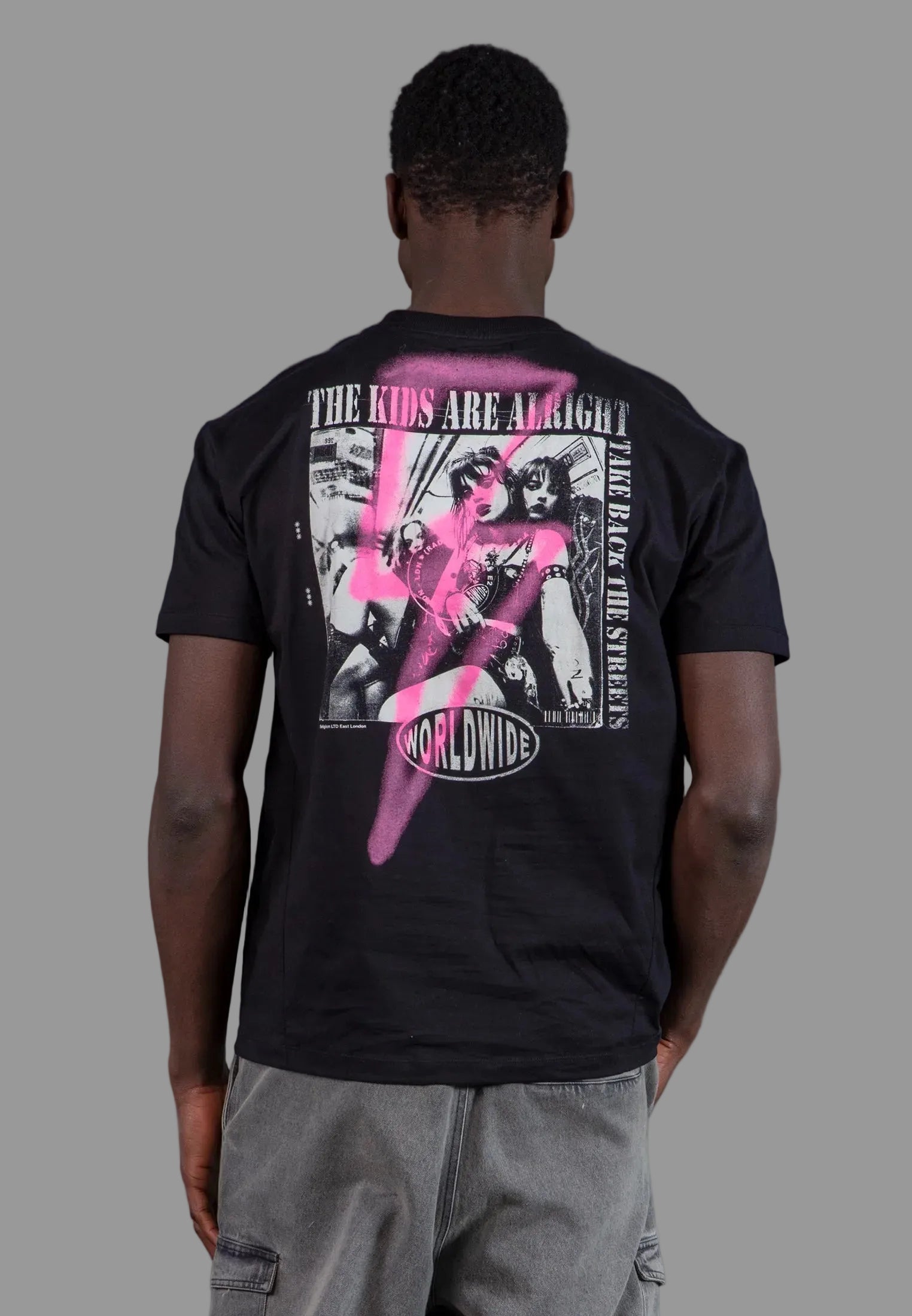 LIGHTNING BOLT T-SHIRT BLACK