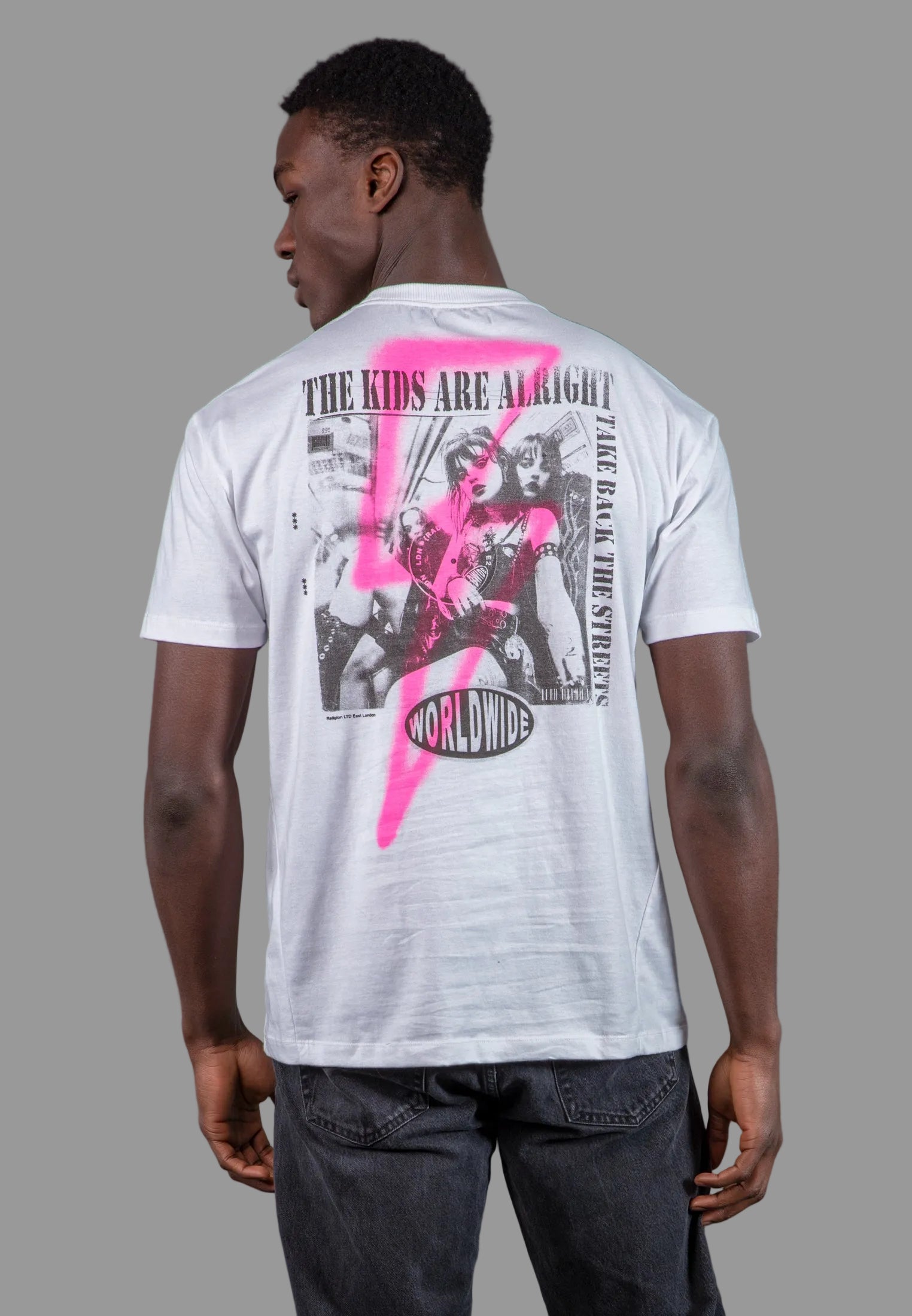 LIGHTNING BOLT T-SHIRT WHITE