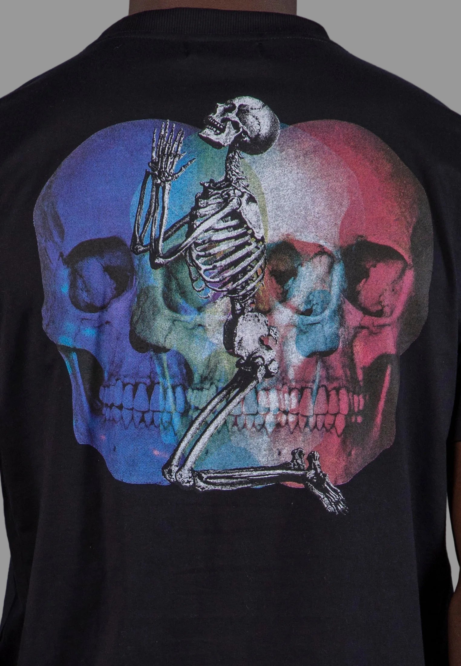 MULTI SKULL T-SHIRT BLACK