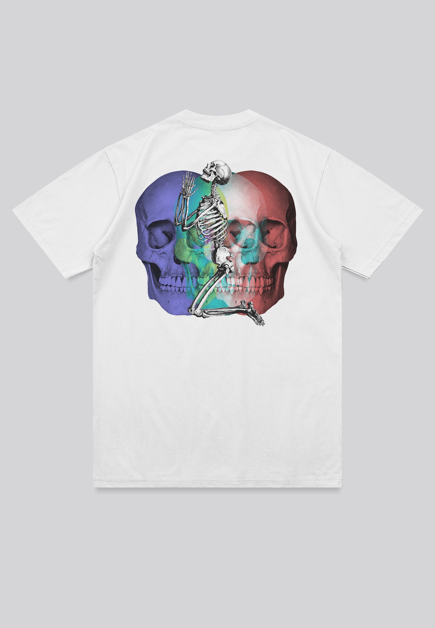 MULTI SKULL T-SHIRT WHITE