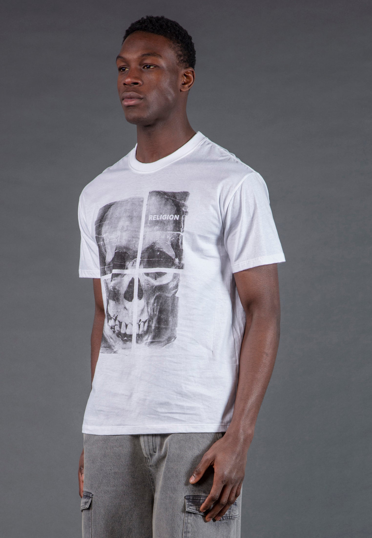 R CROSS T-SHIRT WHITE