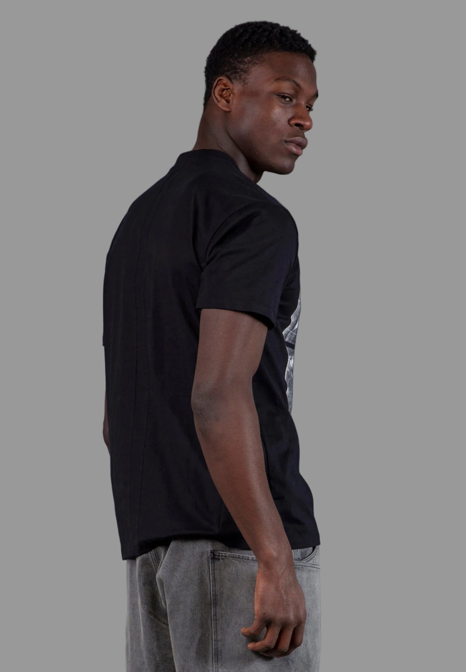 R CROSS T-SHIRT BLACK