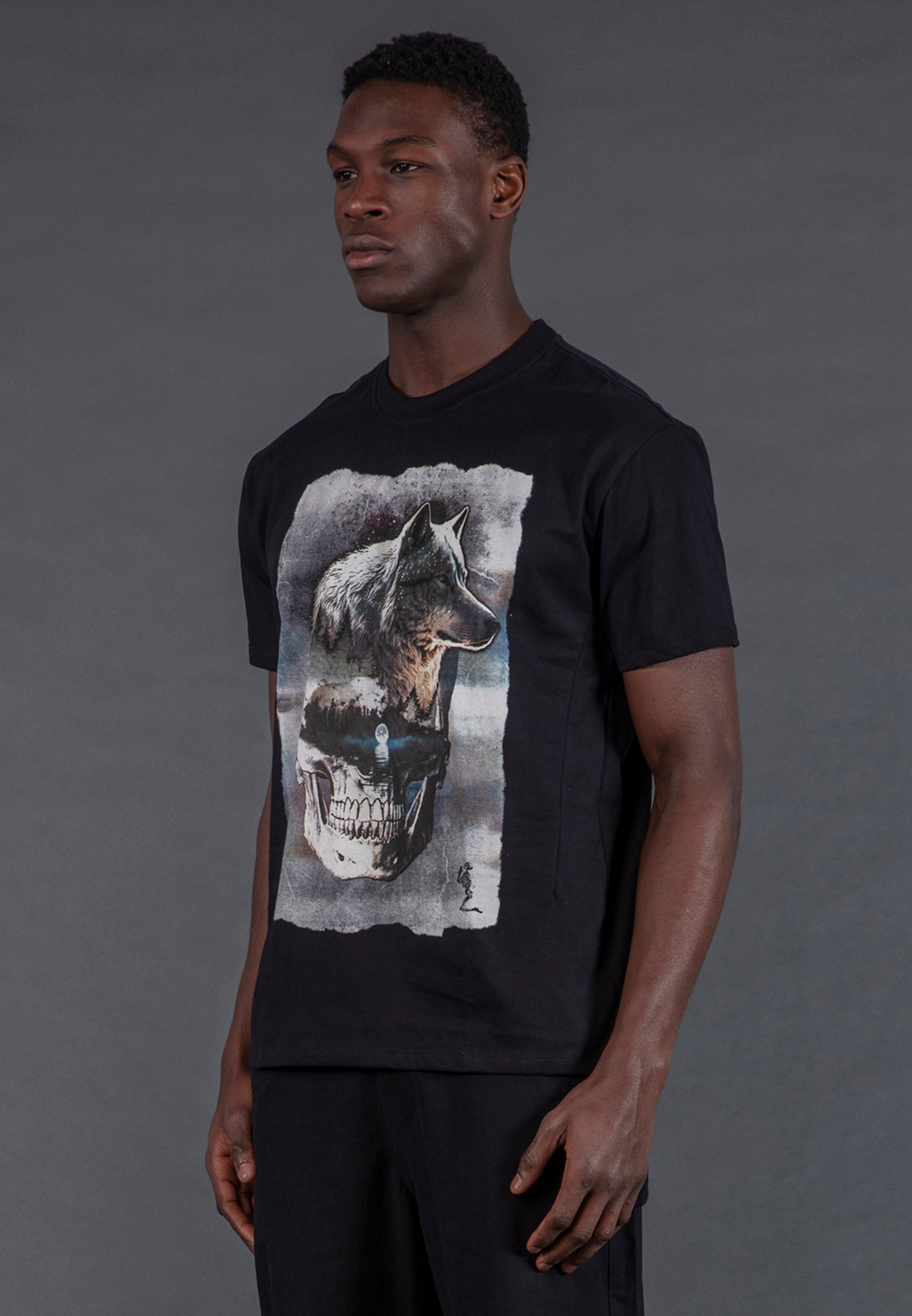 WOLVES T-SHIRT BLACK