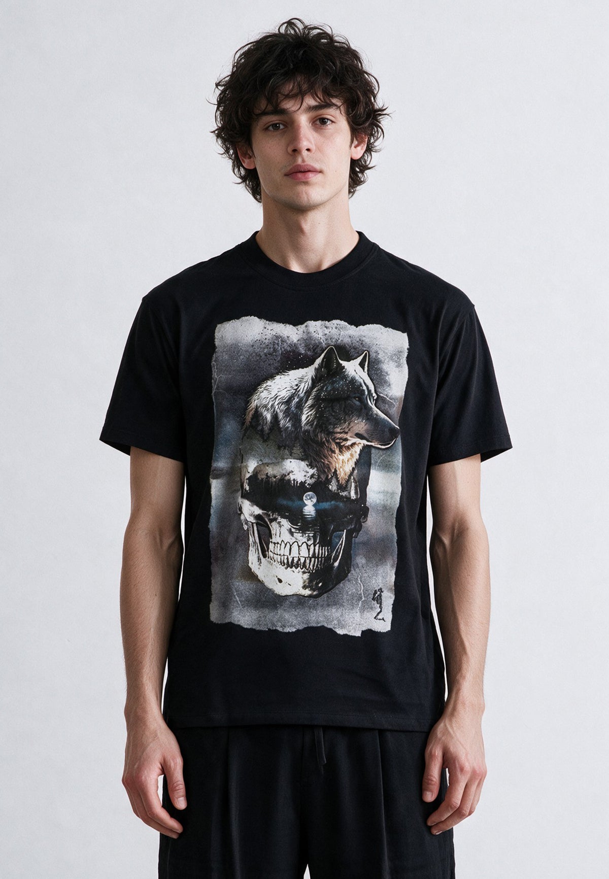 WOLVES T-SHIRT BLACK