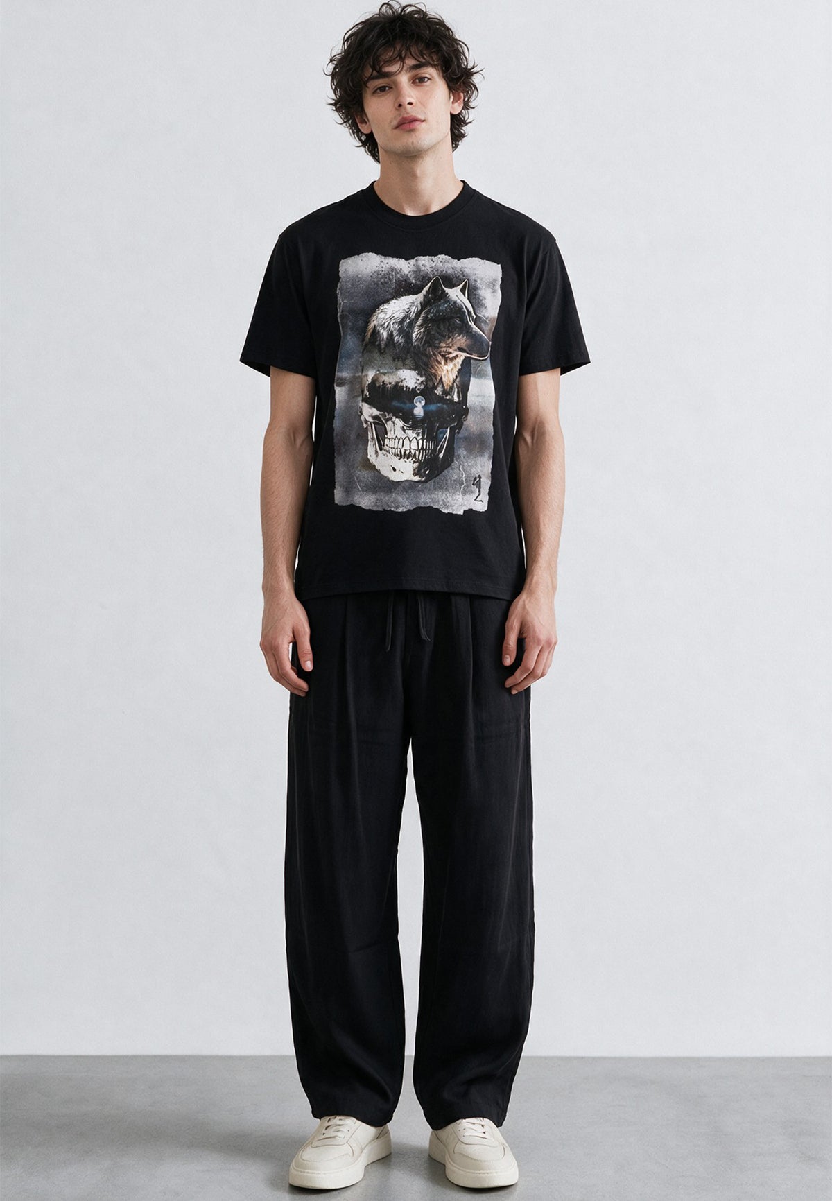 WOLVES T-SHIRT BLACK