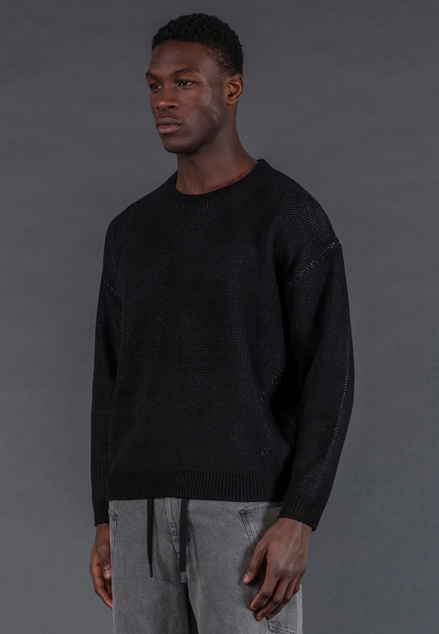 MAYHEM KNIT BLACK