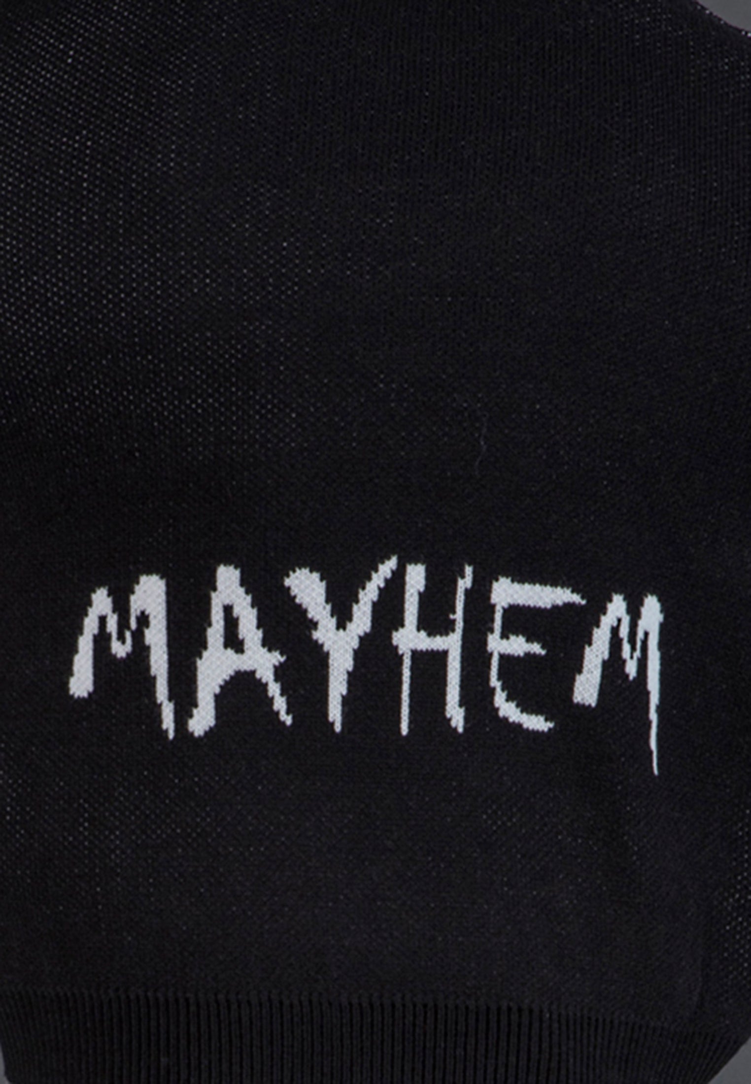 MAYHEM KNIT BLACK