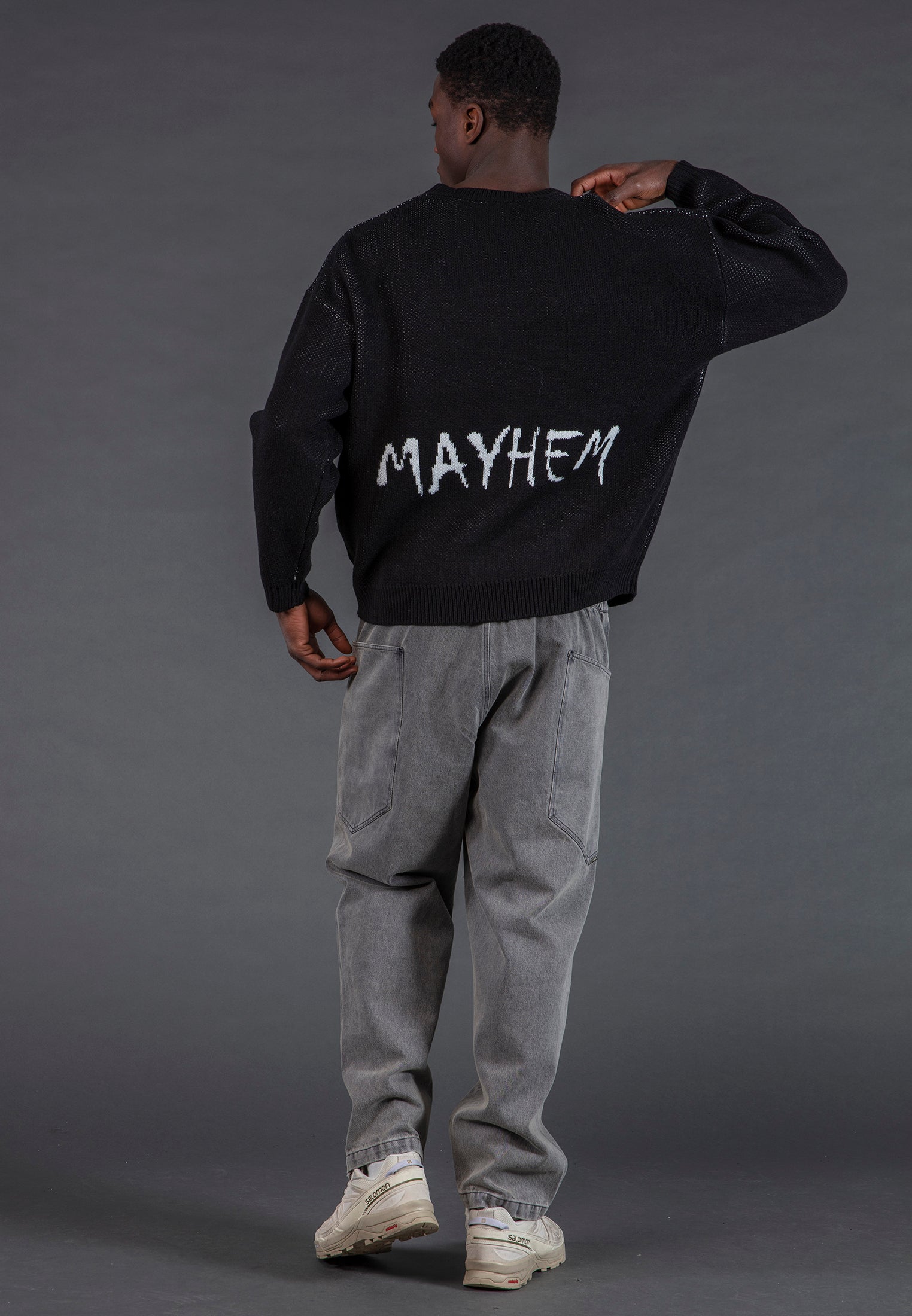 MAYHEM KNIT BLACK