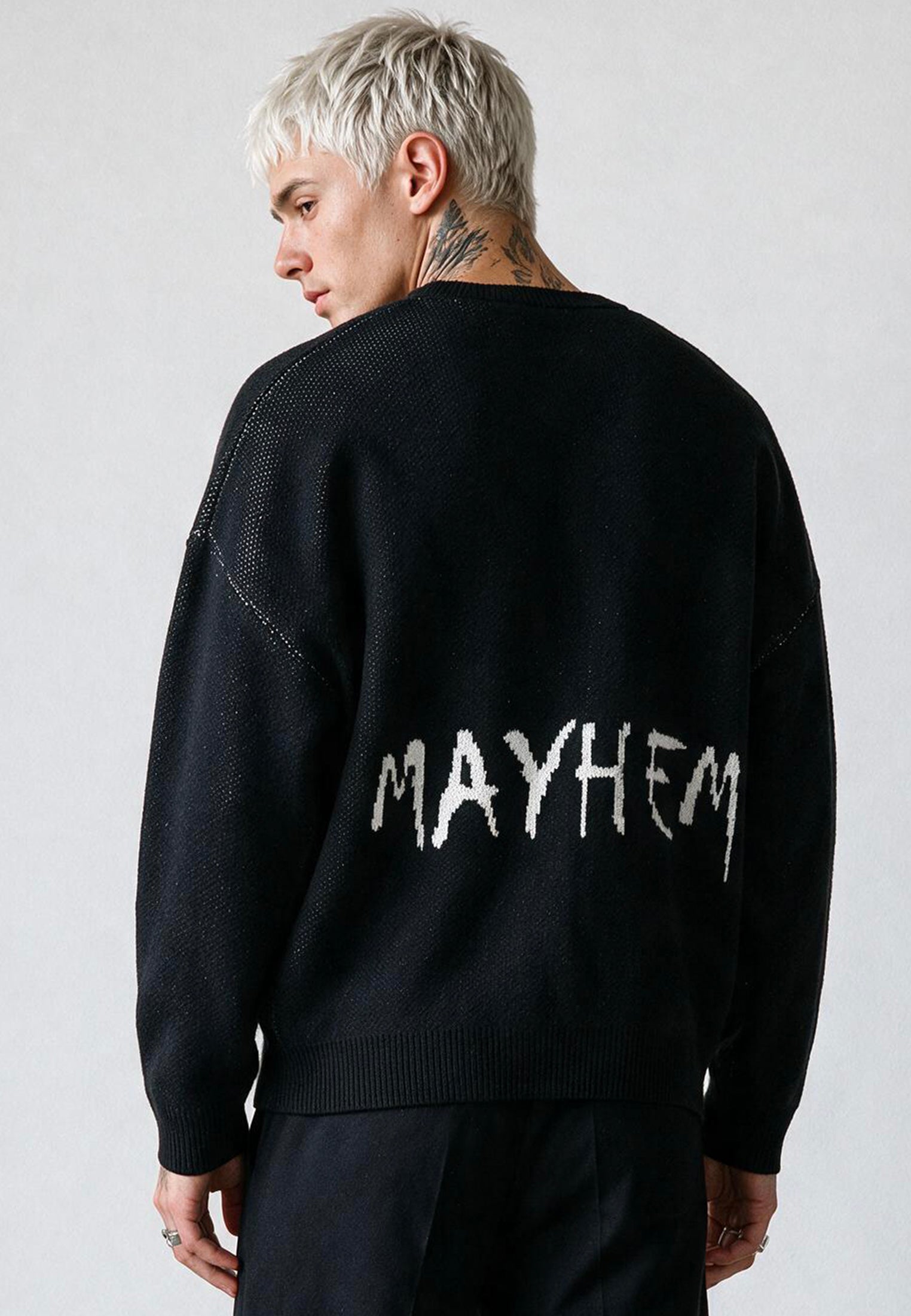 MAYHEM KNIT BLACK