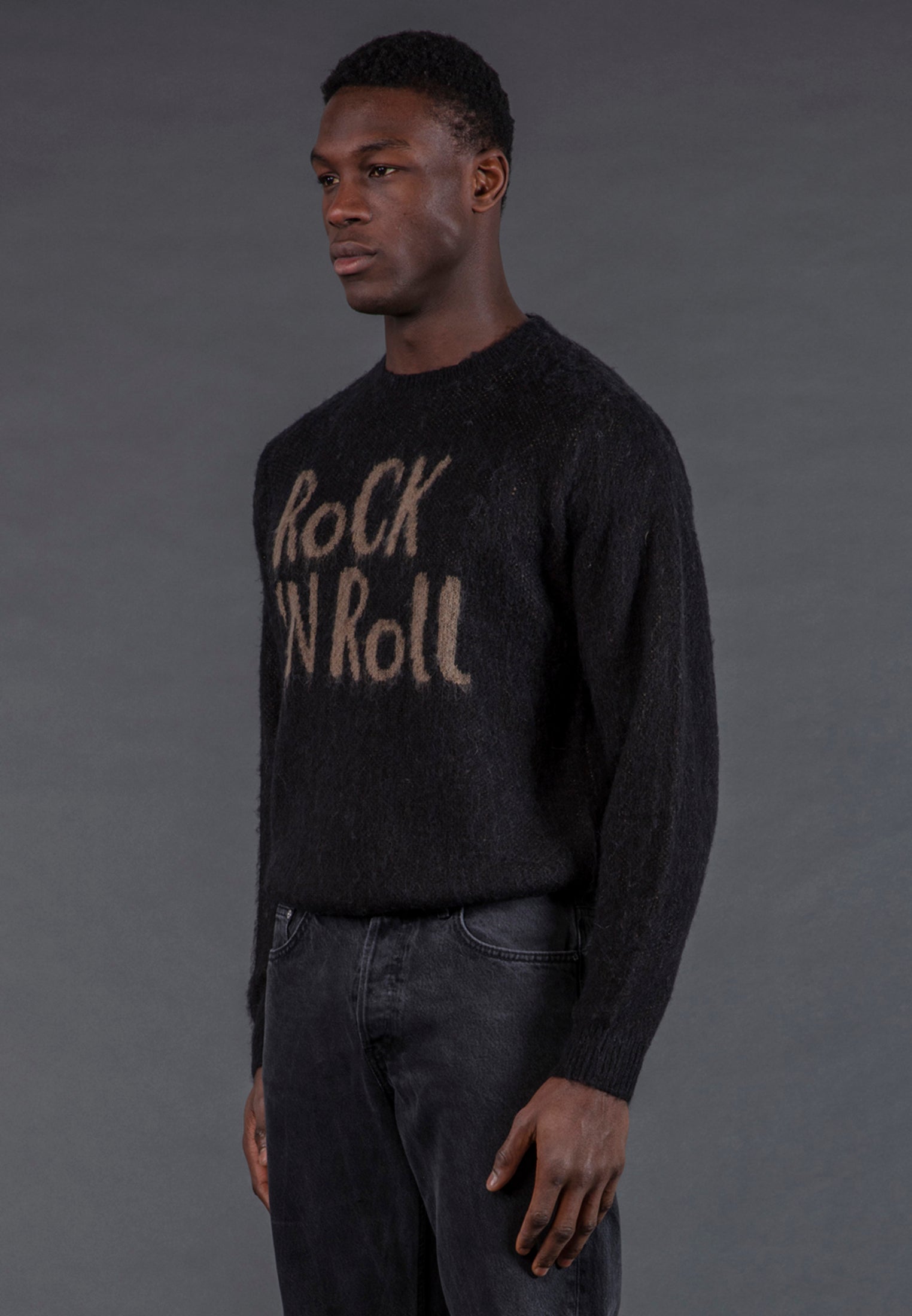 ROCK N ROLL KNIT BLACK