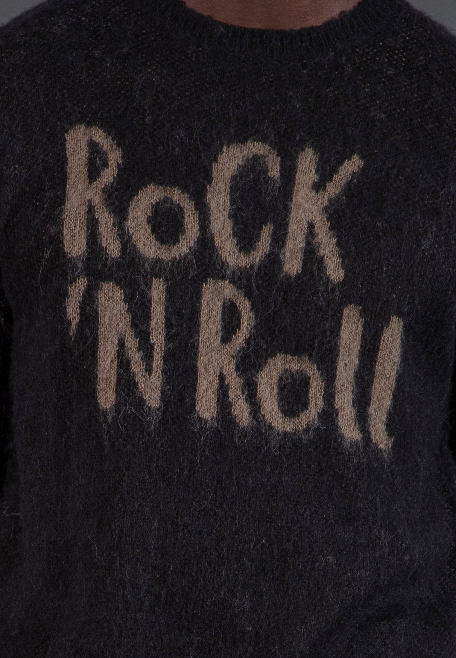 ROCK N ROLL KNIT BLACK
