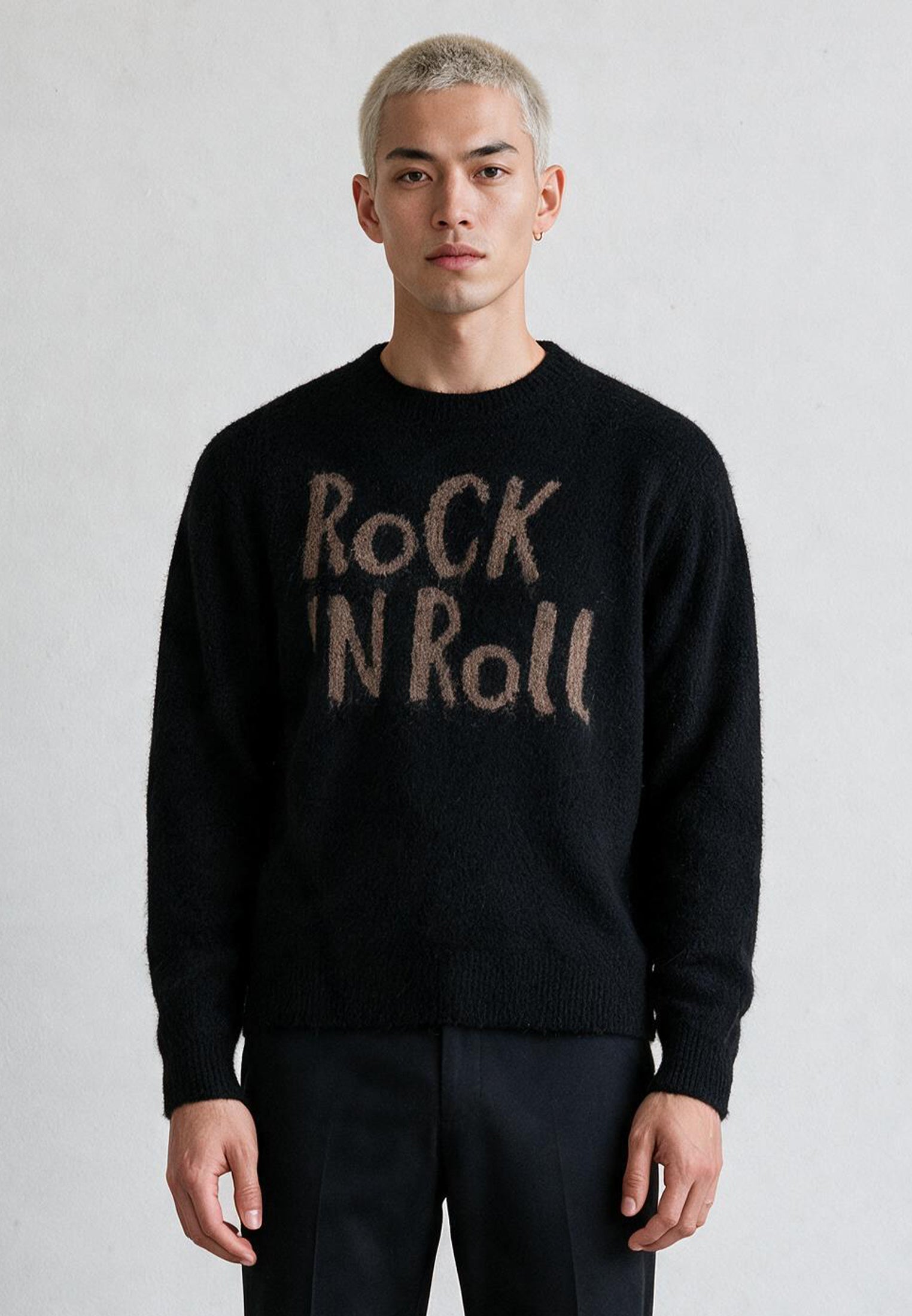 ROCK N ROLL KNIT BLACK