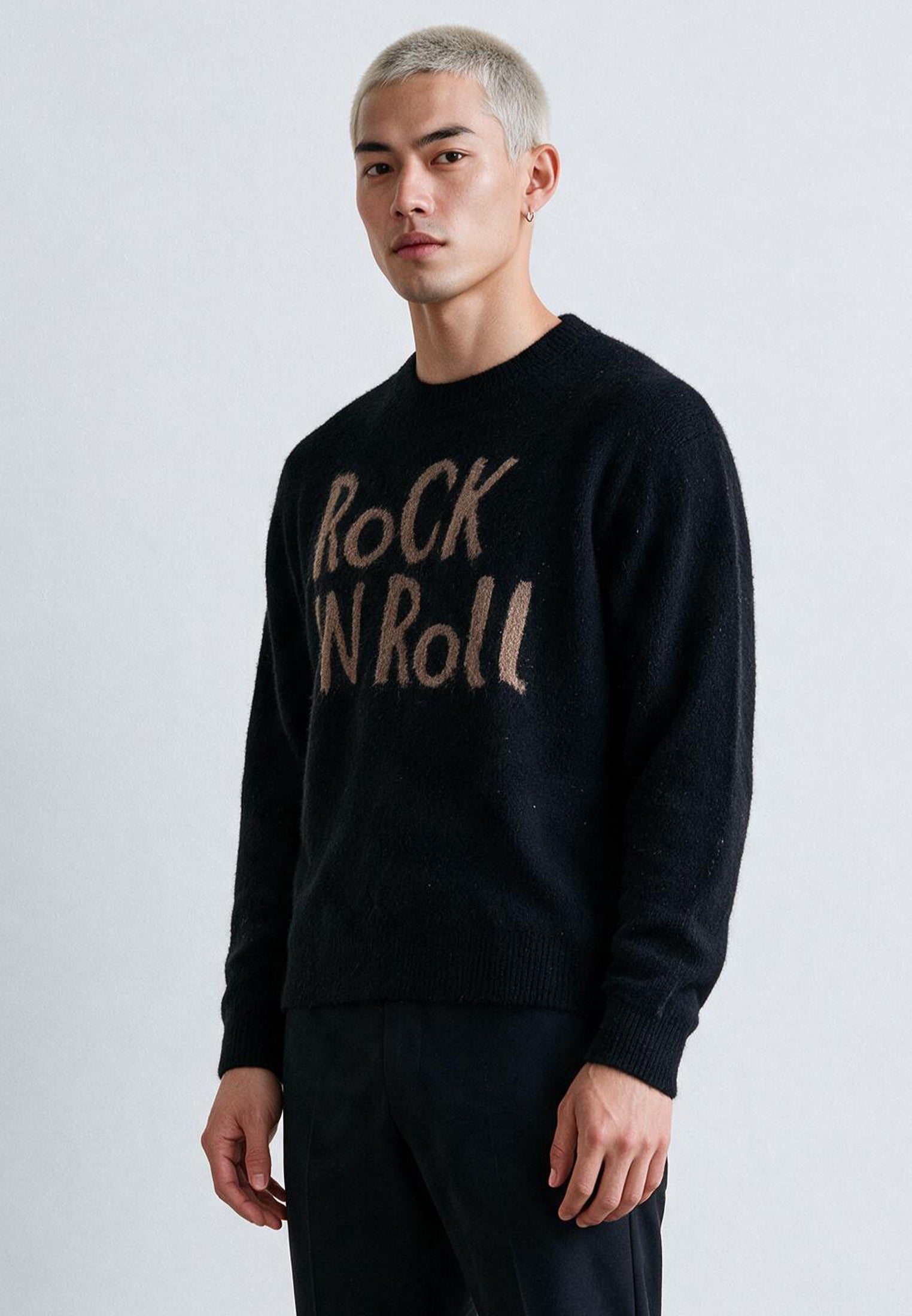 ROCK N ROLL KNIT BLACK