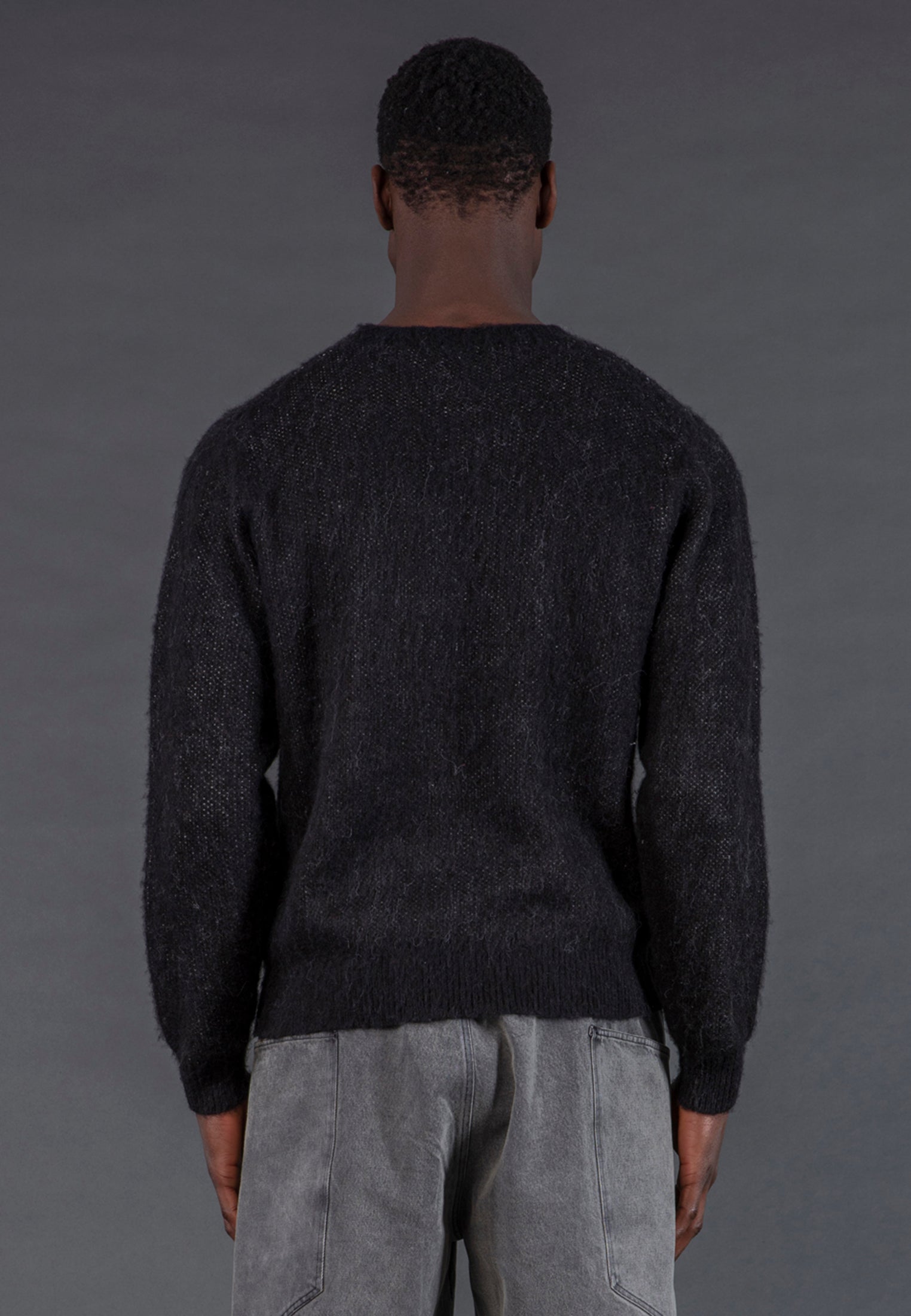 SYMBOL KNIT BLACK