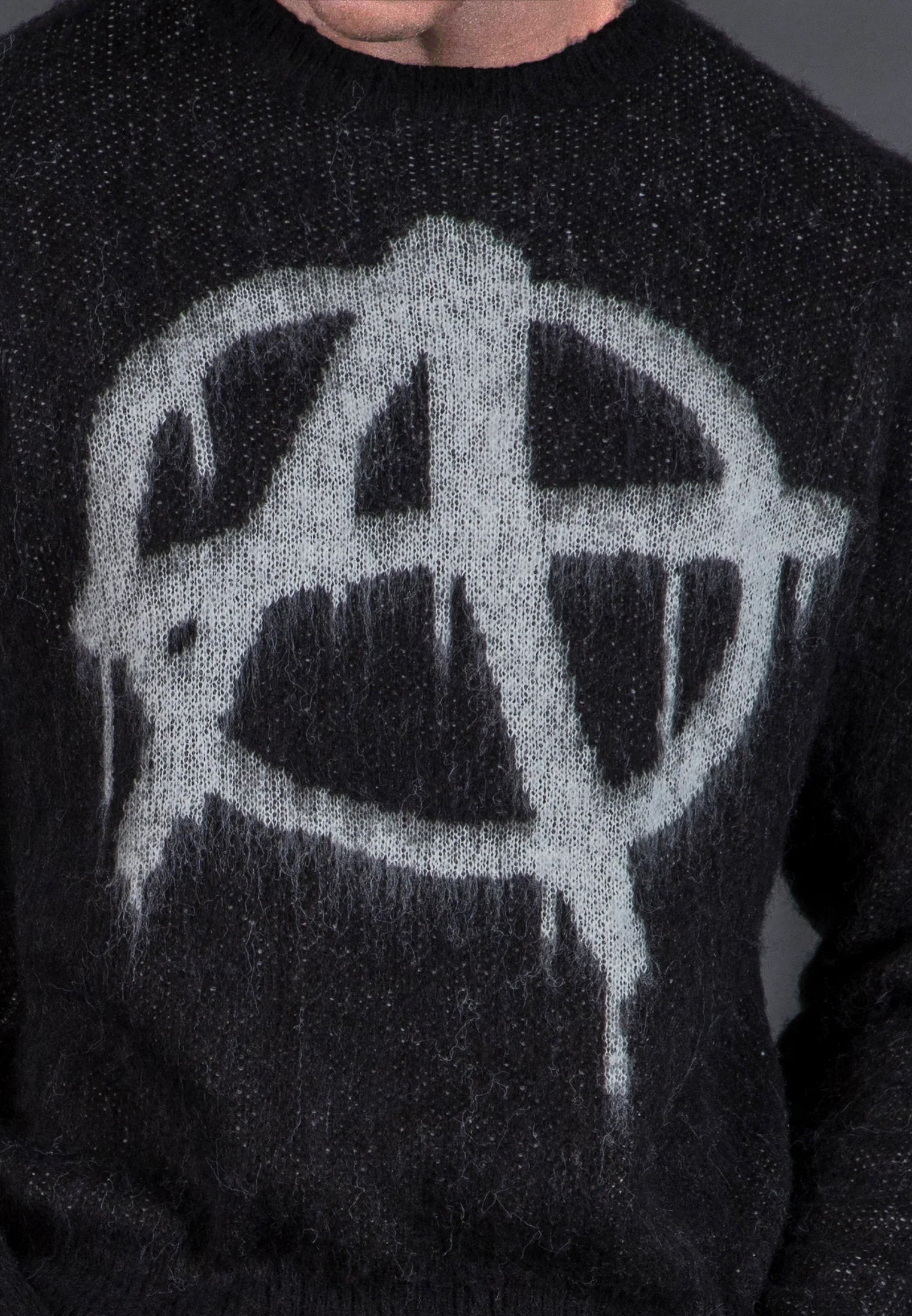 SYMBOL KNIT BLACK