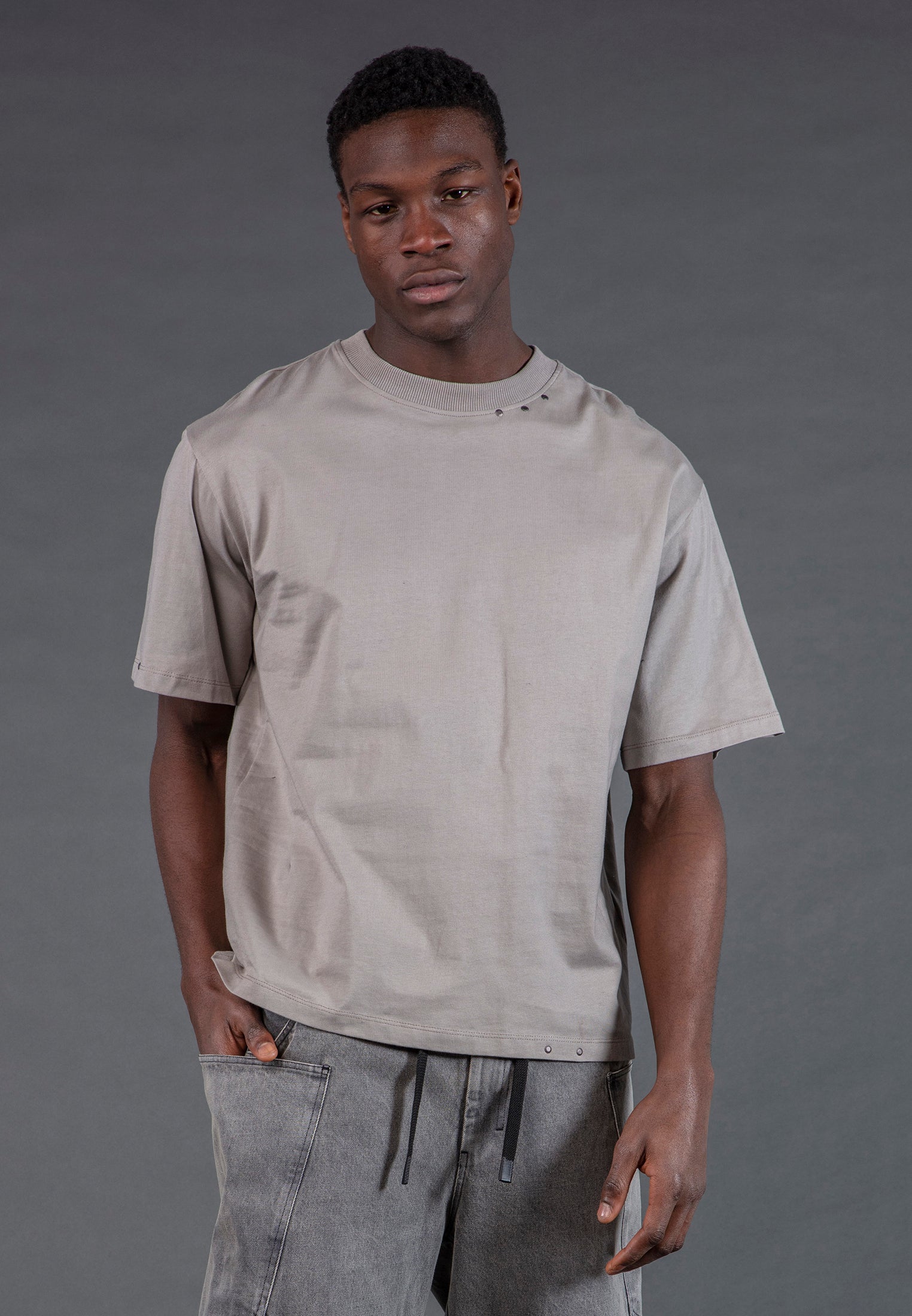 ACID RIPPER T-SHIRT CEMENT GREY