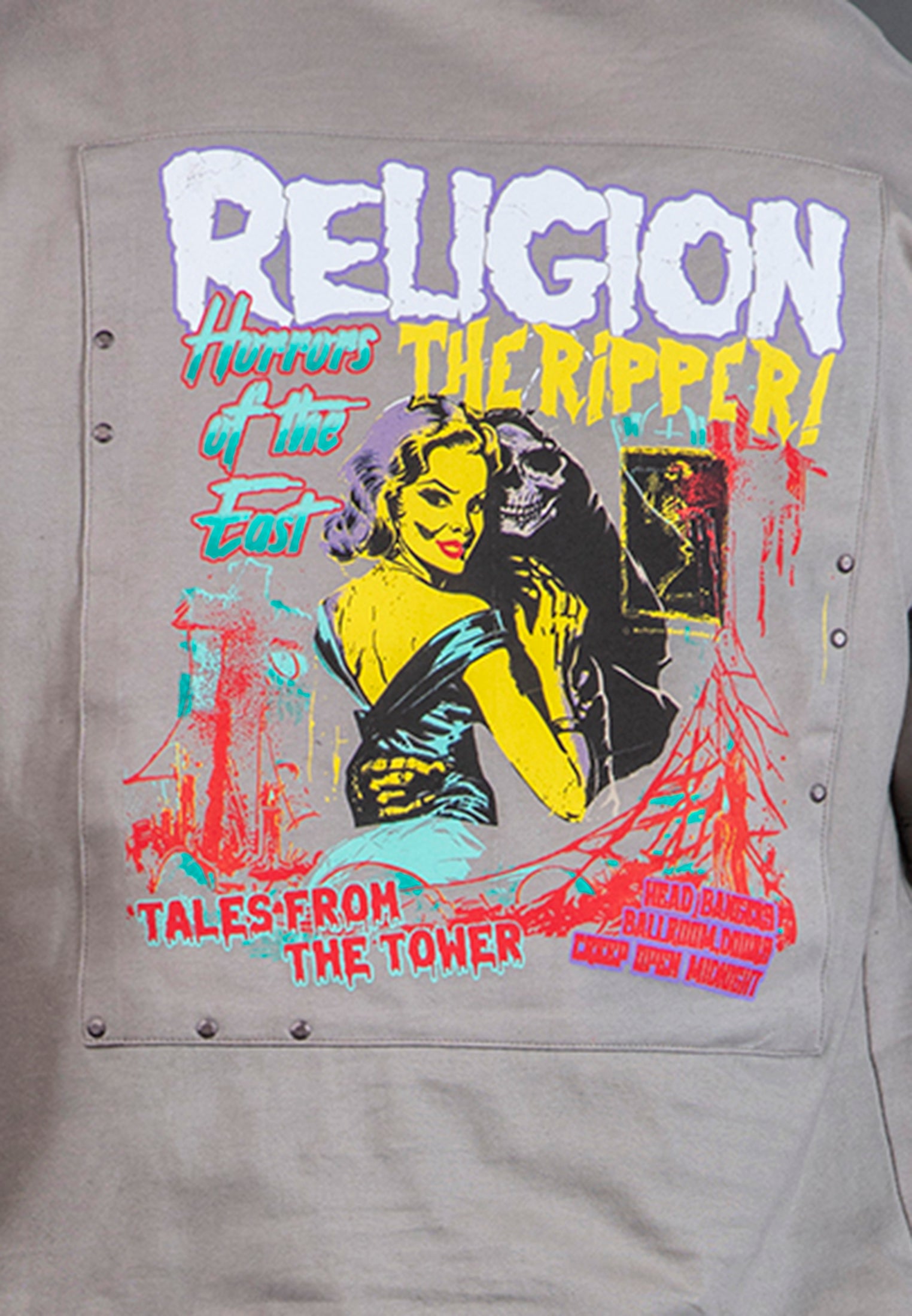 ACID RIPPER T-SHIRT CEMENT GREY