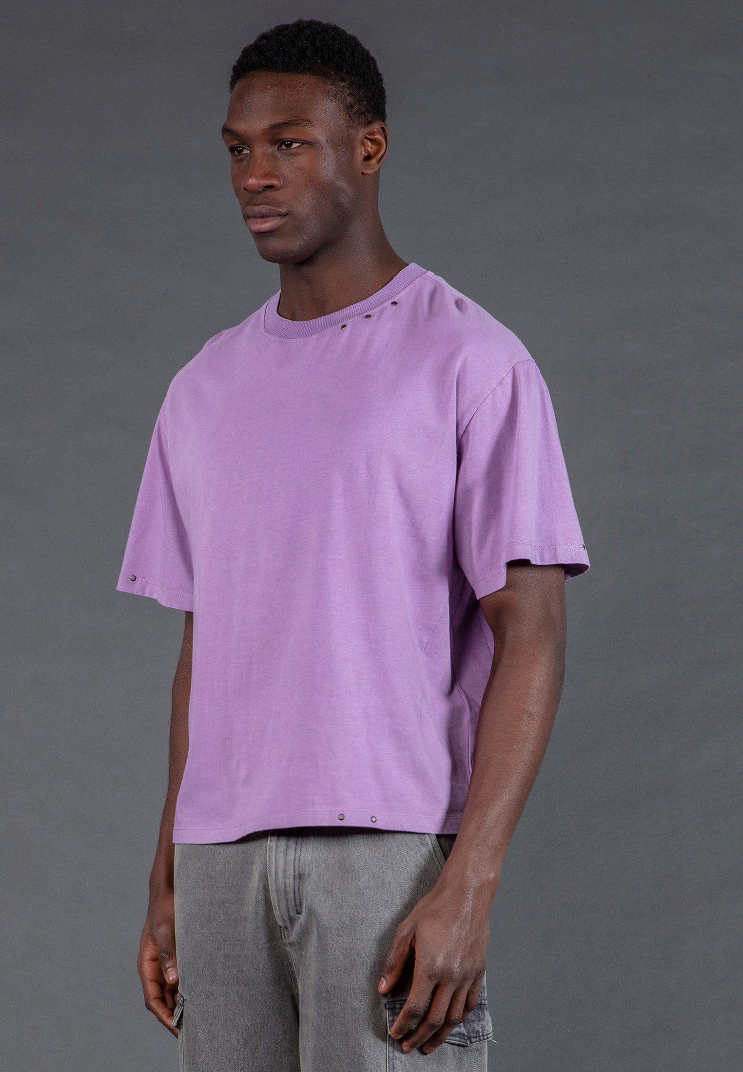 ACID RIPPER T-SHIRT LIGHT MAUVE