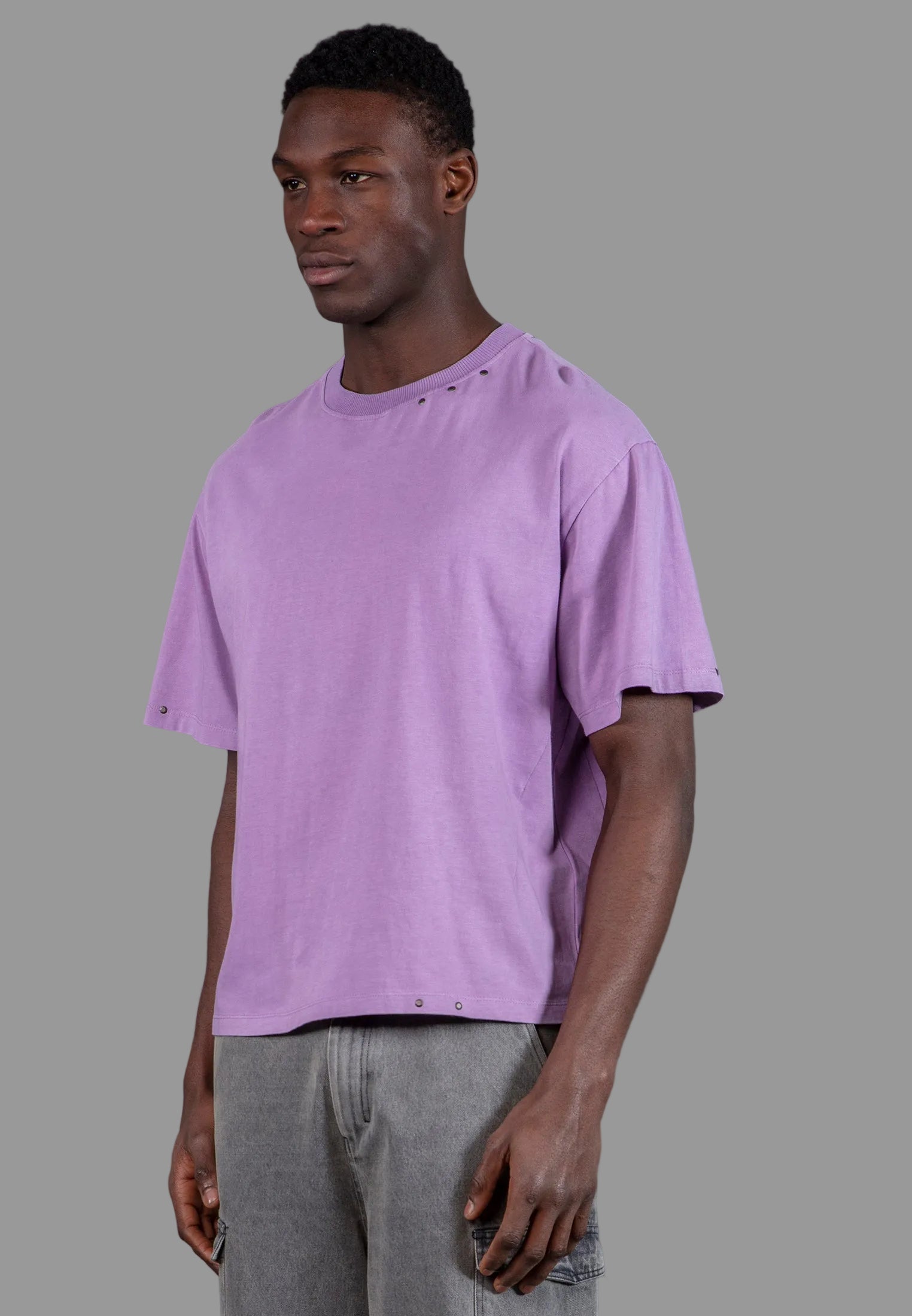 ACID RIPPER T-SHIRT LIGHT MAUVE