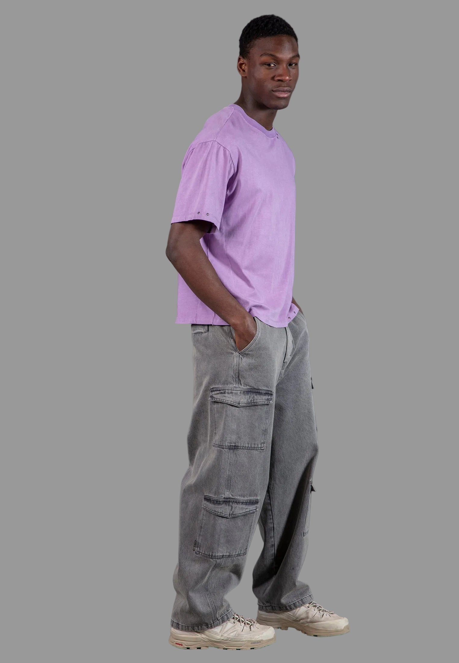 ACID RIPPER T-SHIRT LIGHT MAUVE