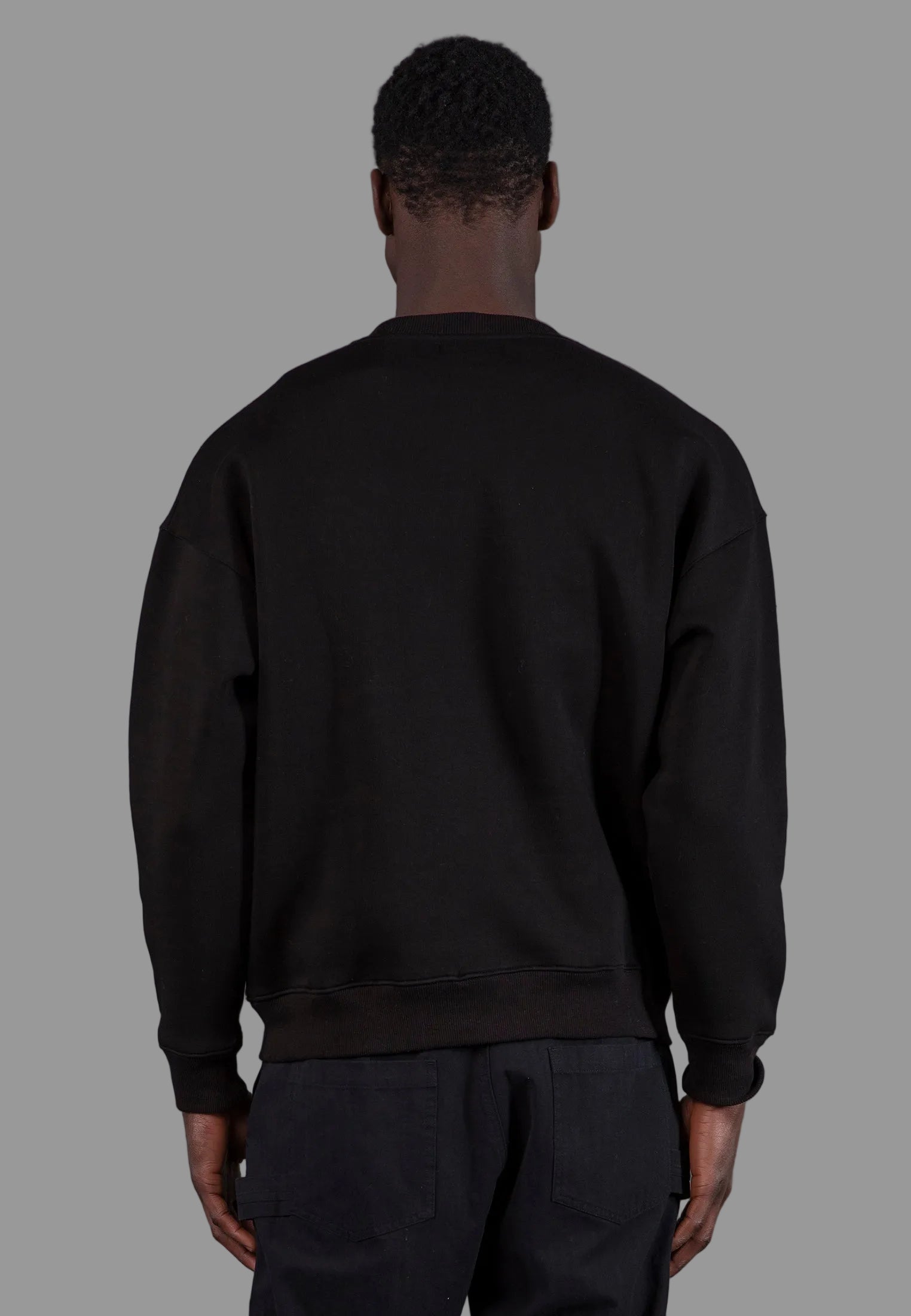 ANTARSIA SKULL SWEAT BLACK