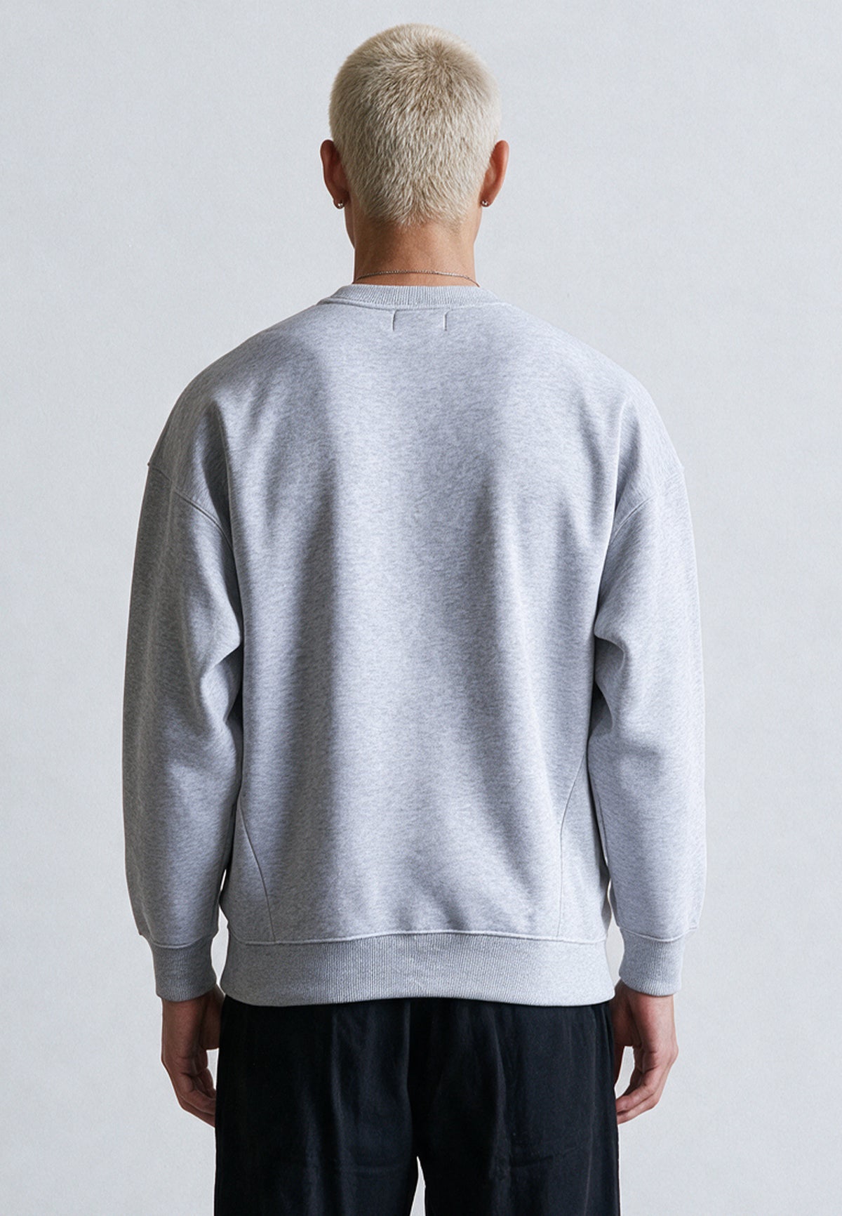 PSYCHEDELIC SWEAT LIGHT GREY MARL