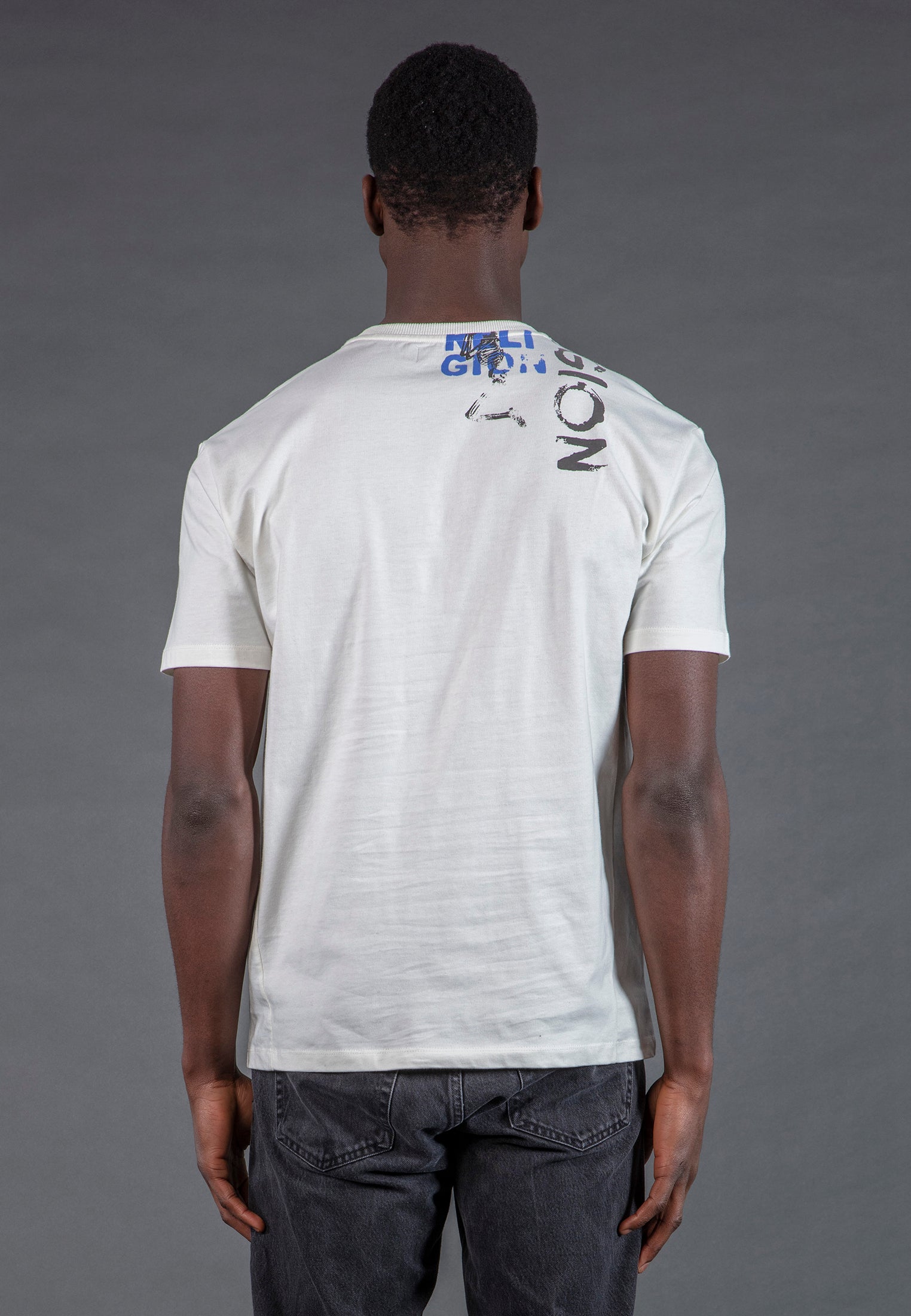 PUNK COLOUR T-SHIRT OFF WHITE