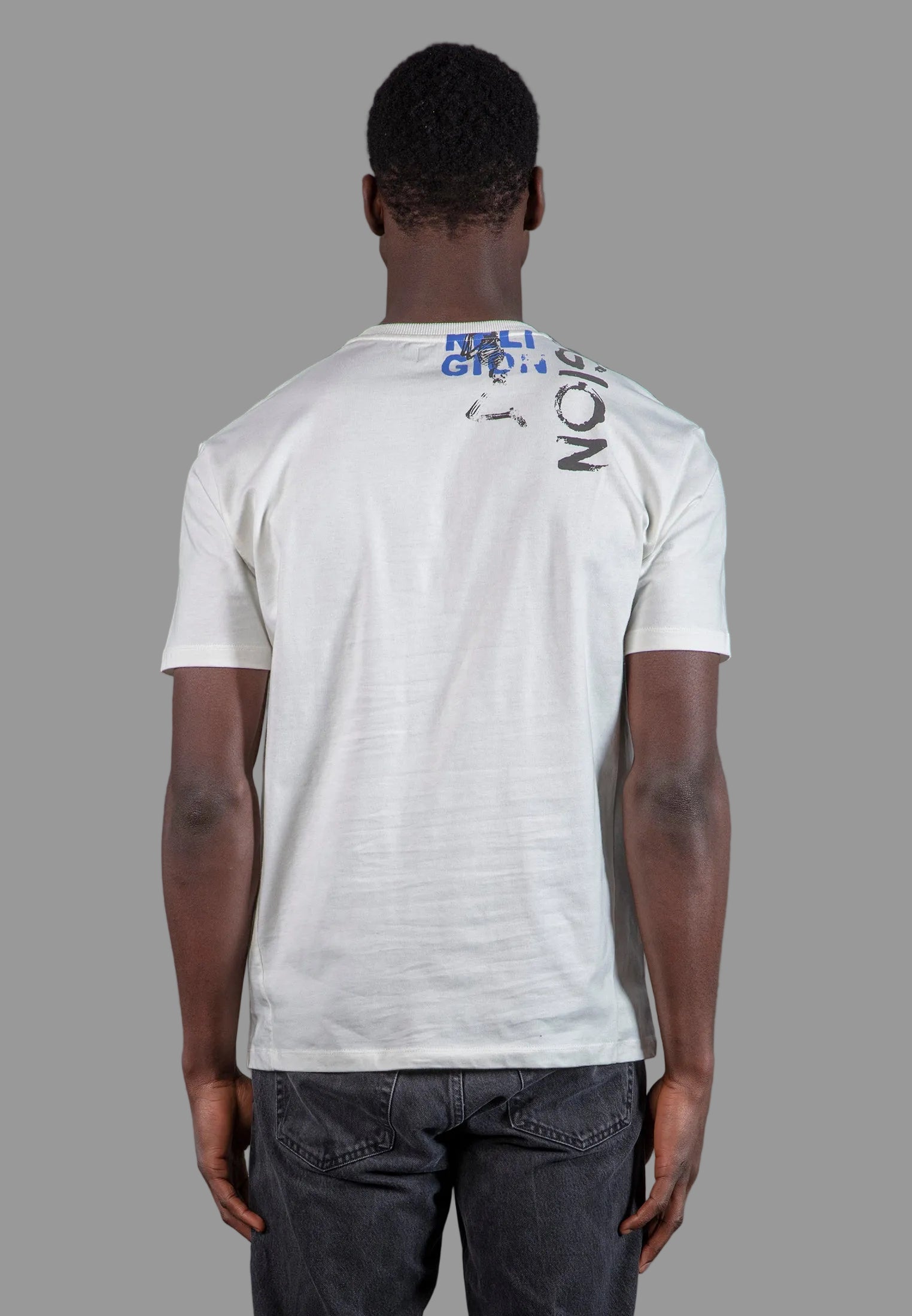 PUNK COLOUR T-SHIRT OFF WHITE