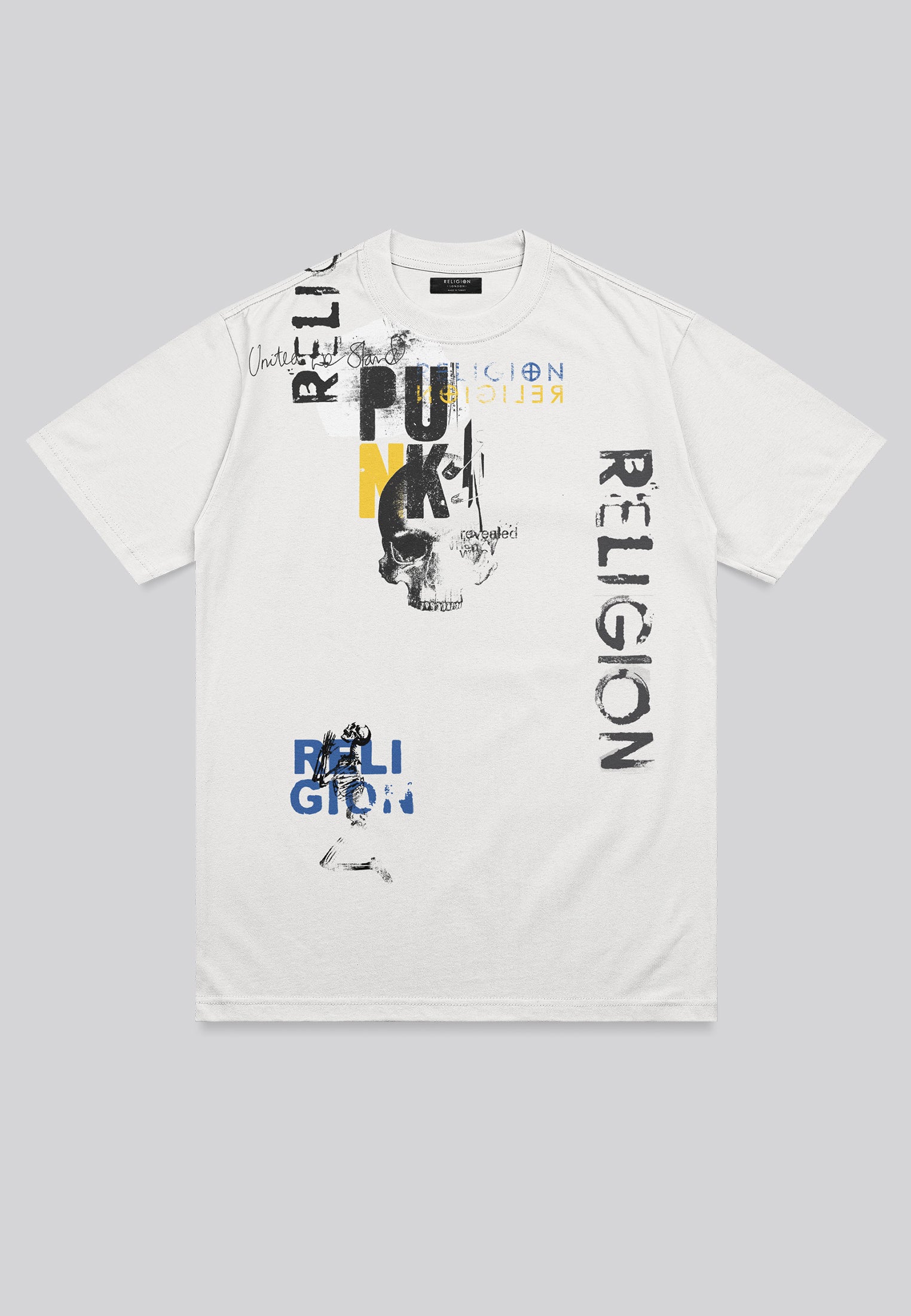PUNK COLOUR T-SHIRT OFF WHITE