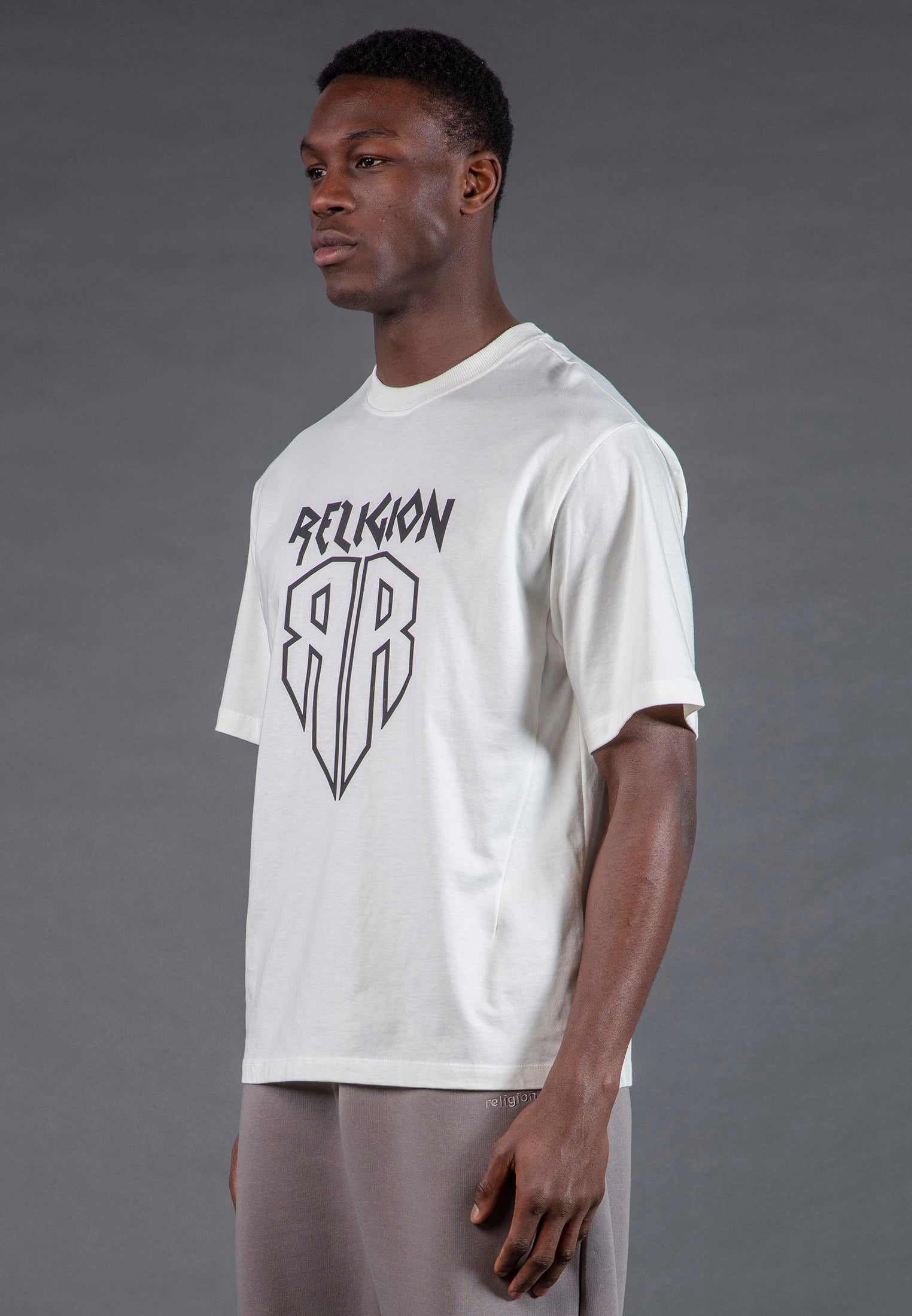 SHIELD T-SHIRT OFF WHITE