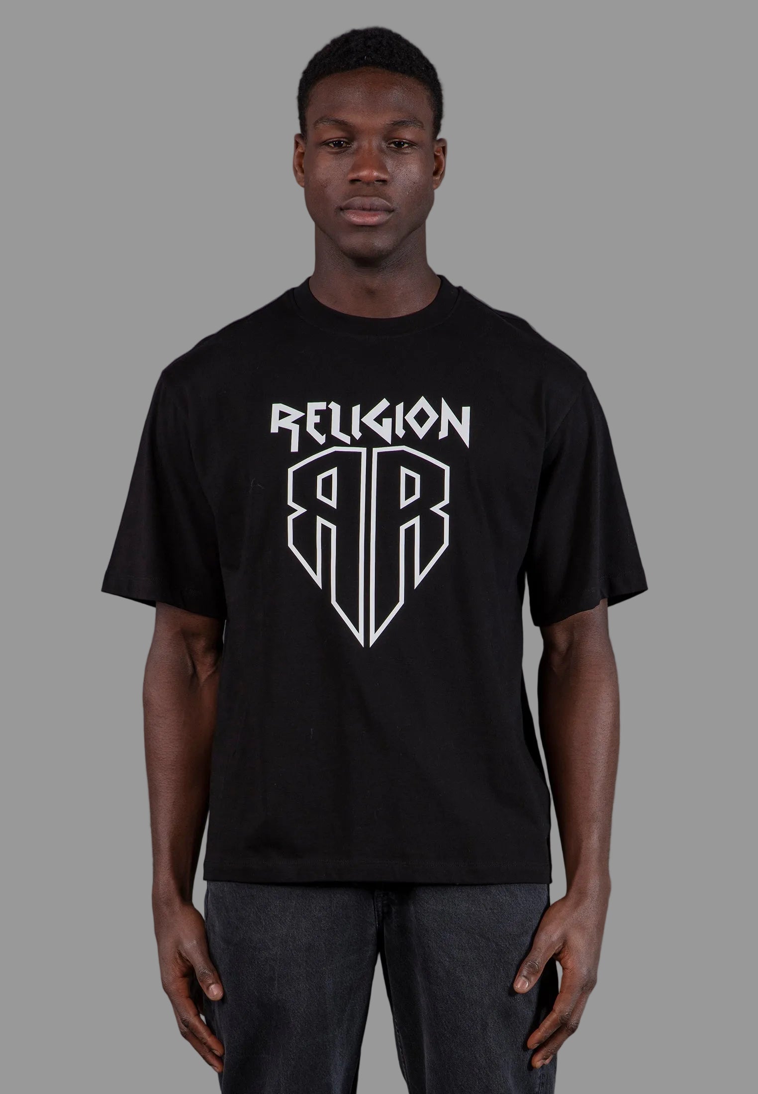 SHIELD T-SHIRT BLACK