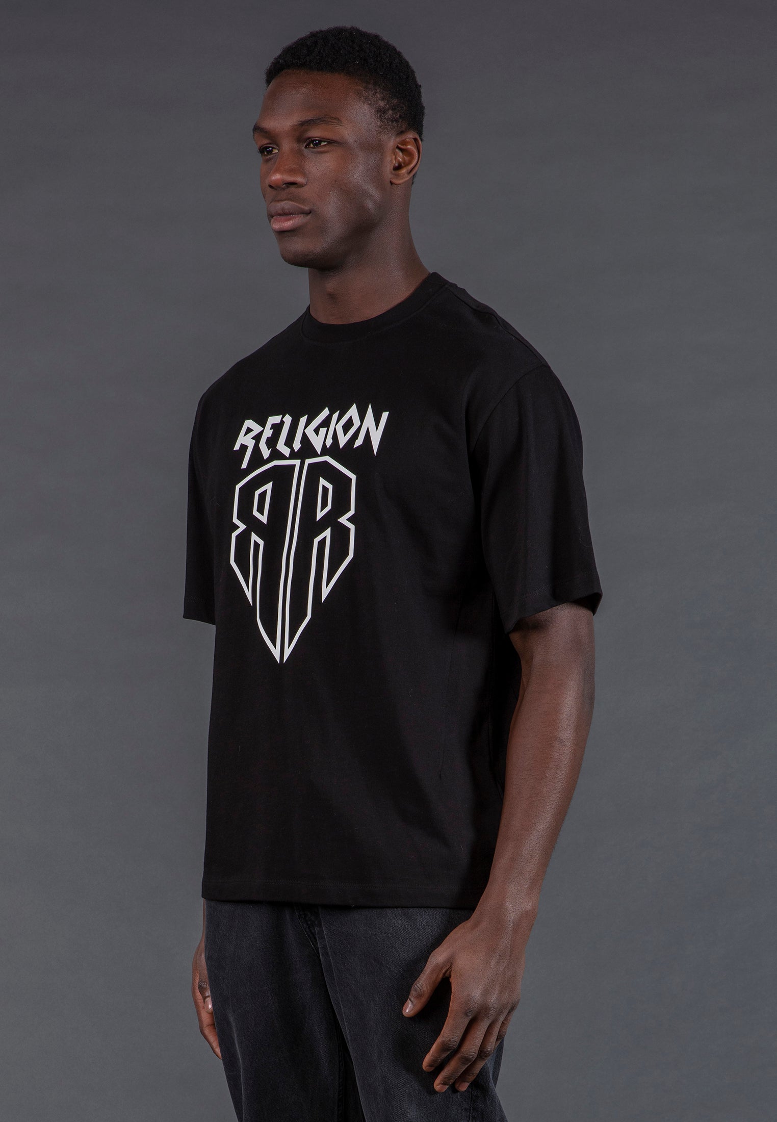 SHIELD T-SHIRT BLACK