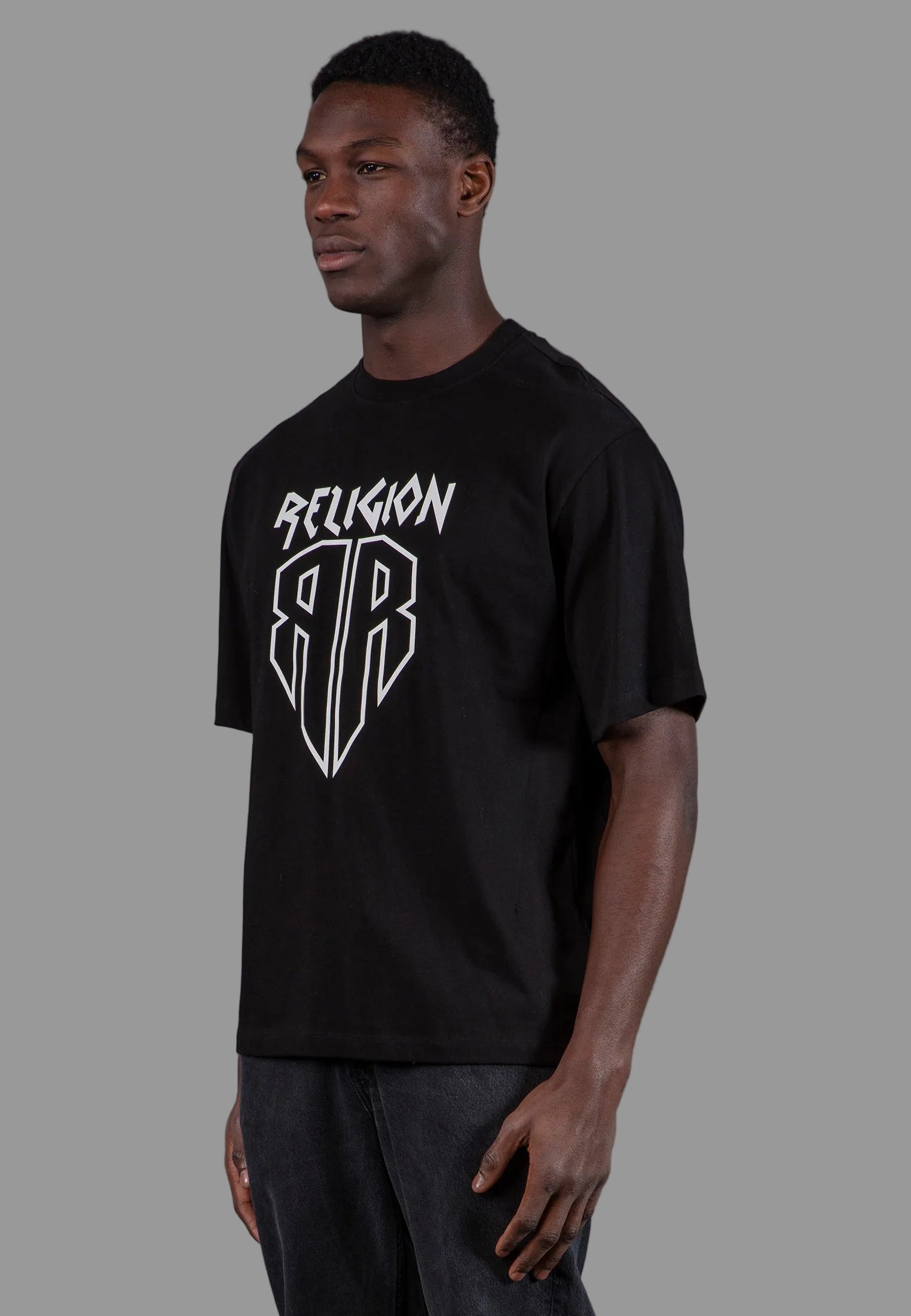 SHIELD T-SHIRT BLACK