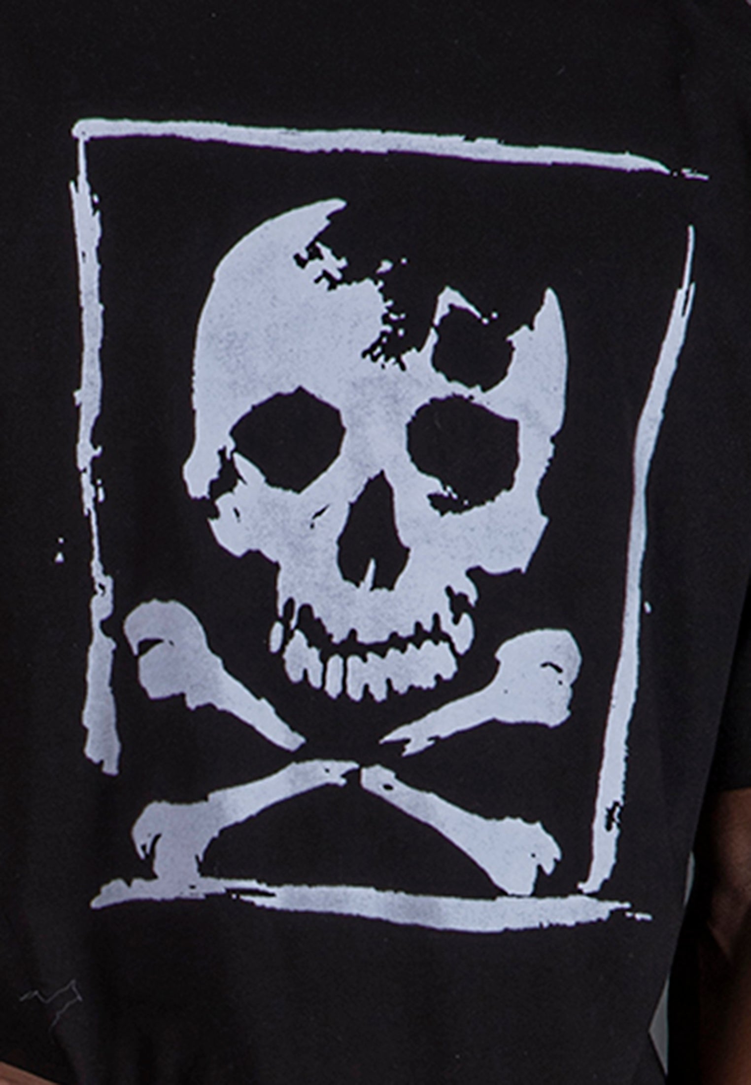 SKULL CROSSBONES T-SHIRT BLACK