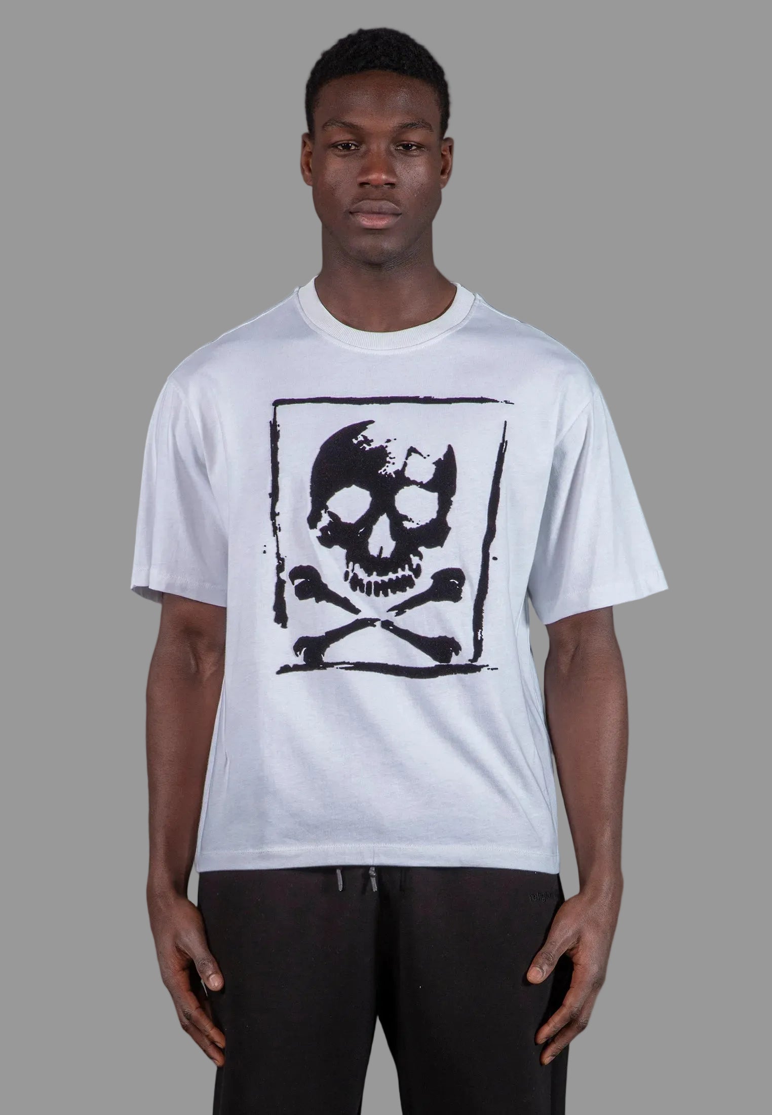 SKULL CROSSBONES T-SHIRT WHITE
