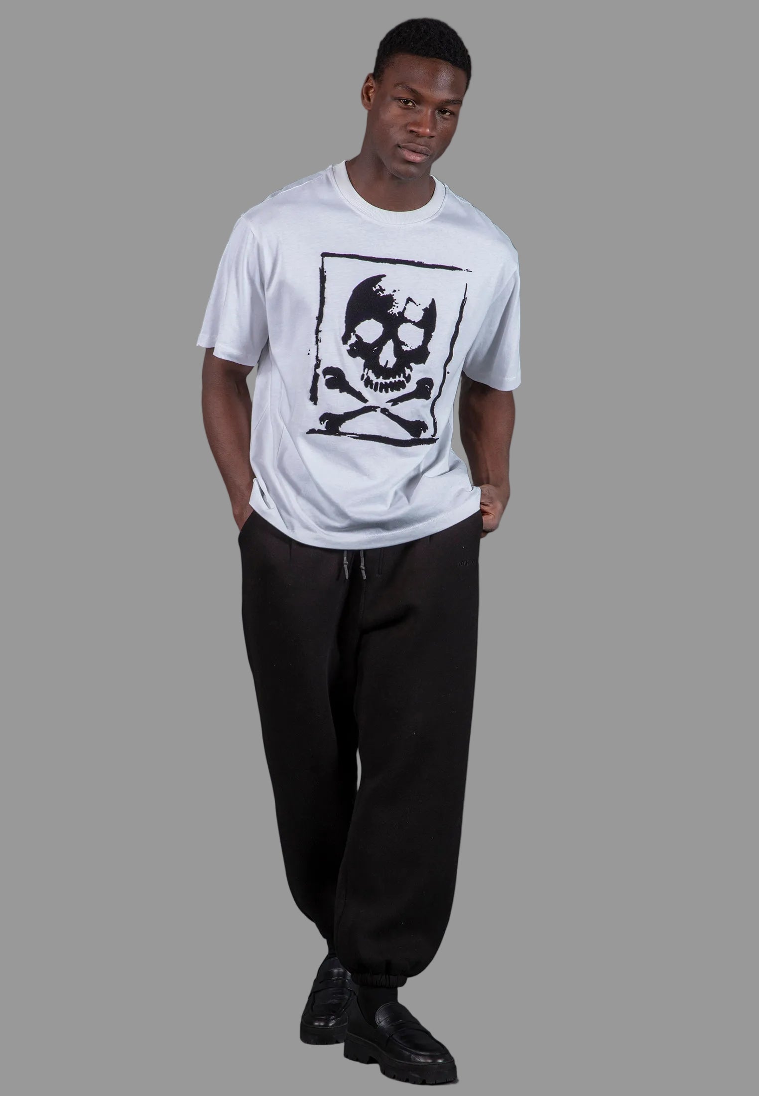 SKULL CROSSBONES T-SHIRT WHITE