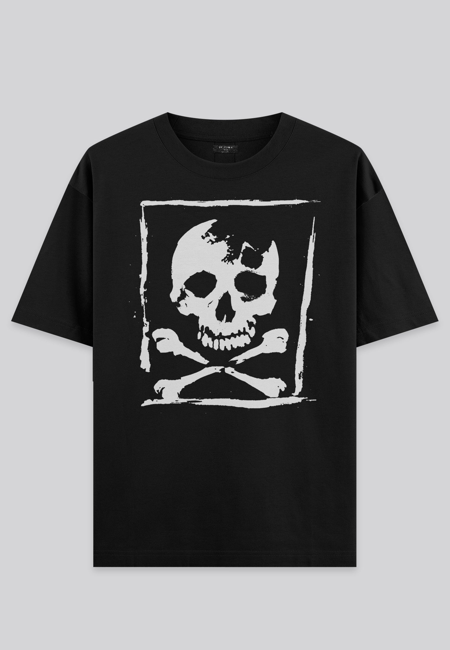 SKULL CROSSBONES T-SHIRT BLACK