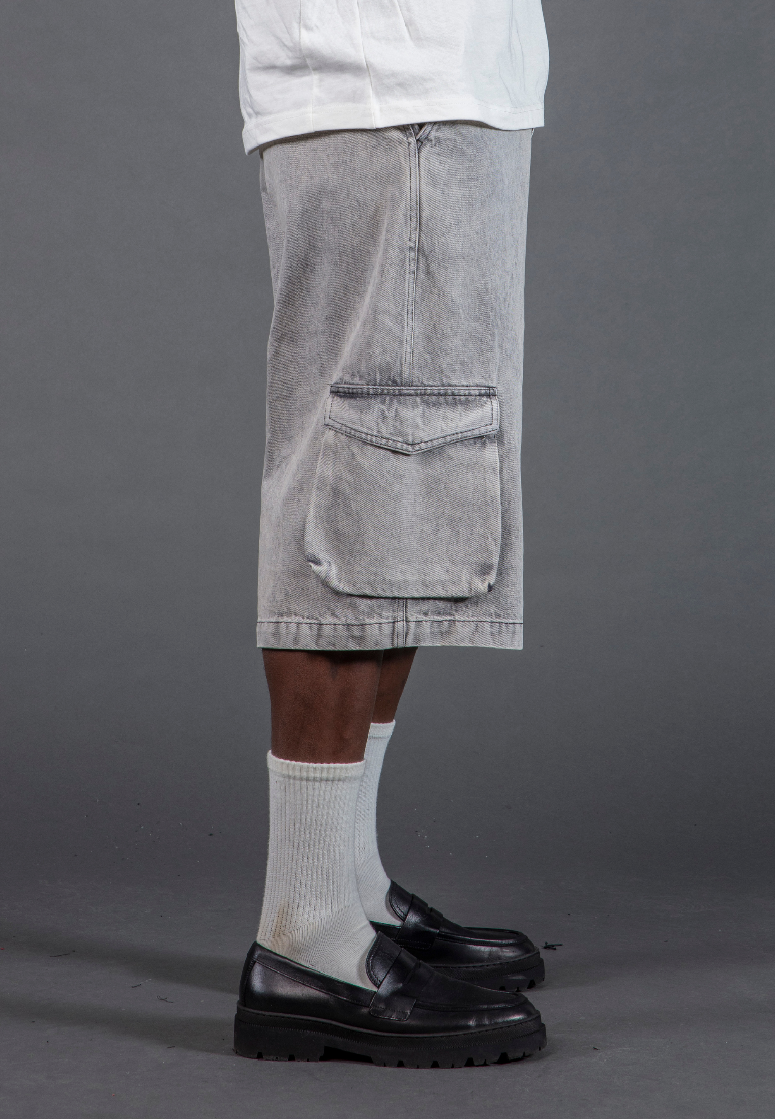 CARGO JORT QUANTUM WASHED CHARCOAL