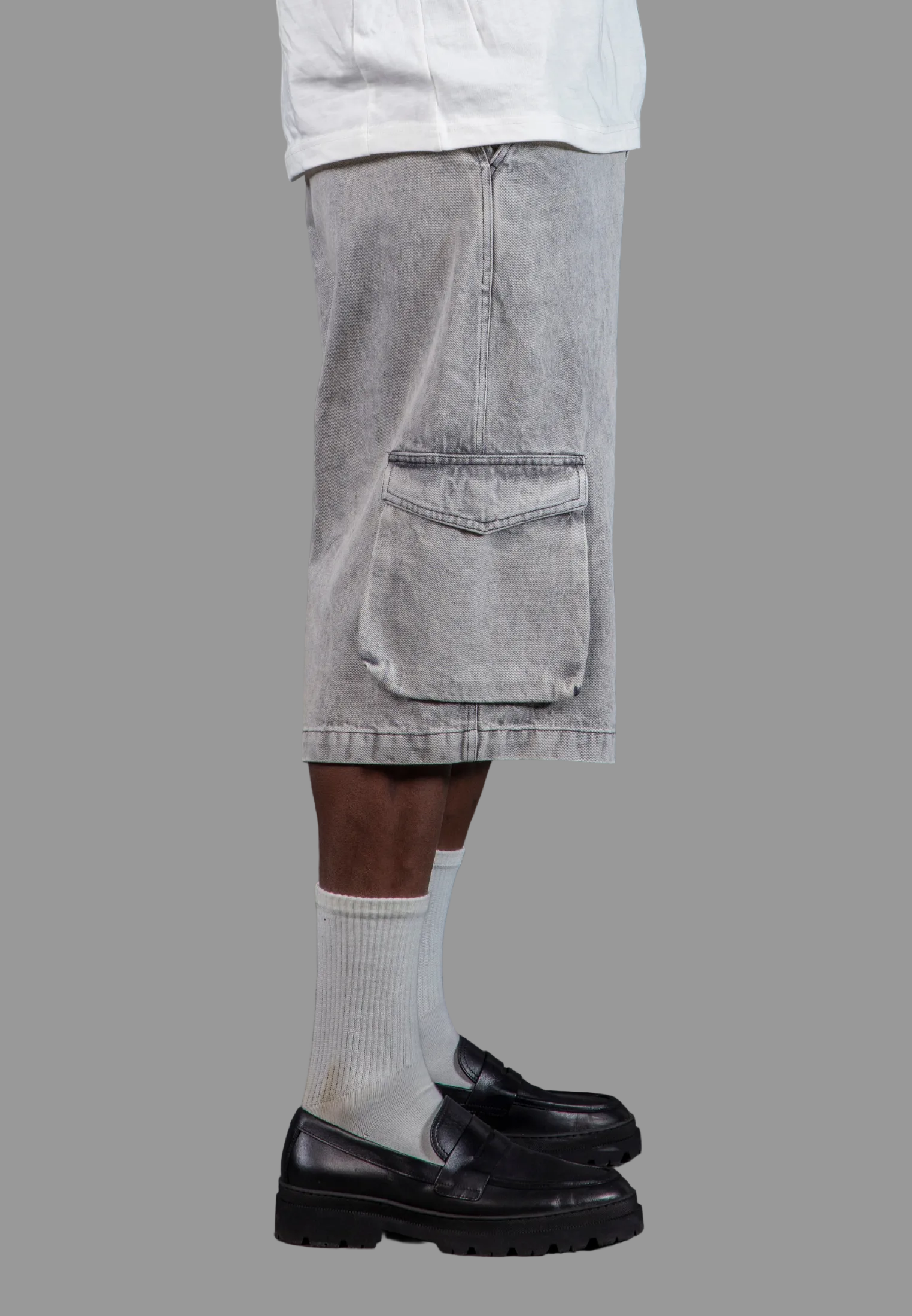 CARGO JORT QUANTUM WASHED CHARCOAL