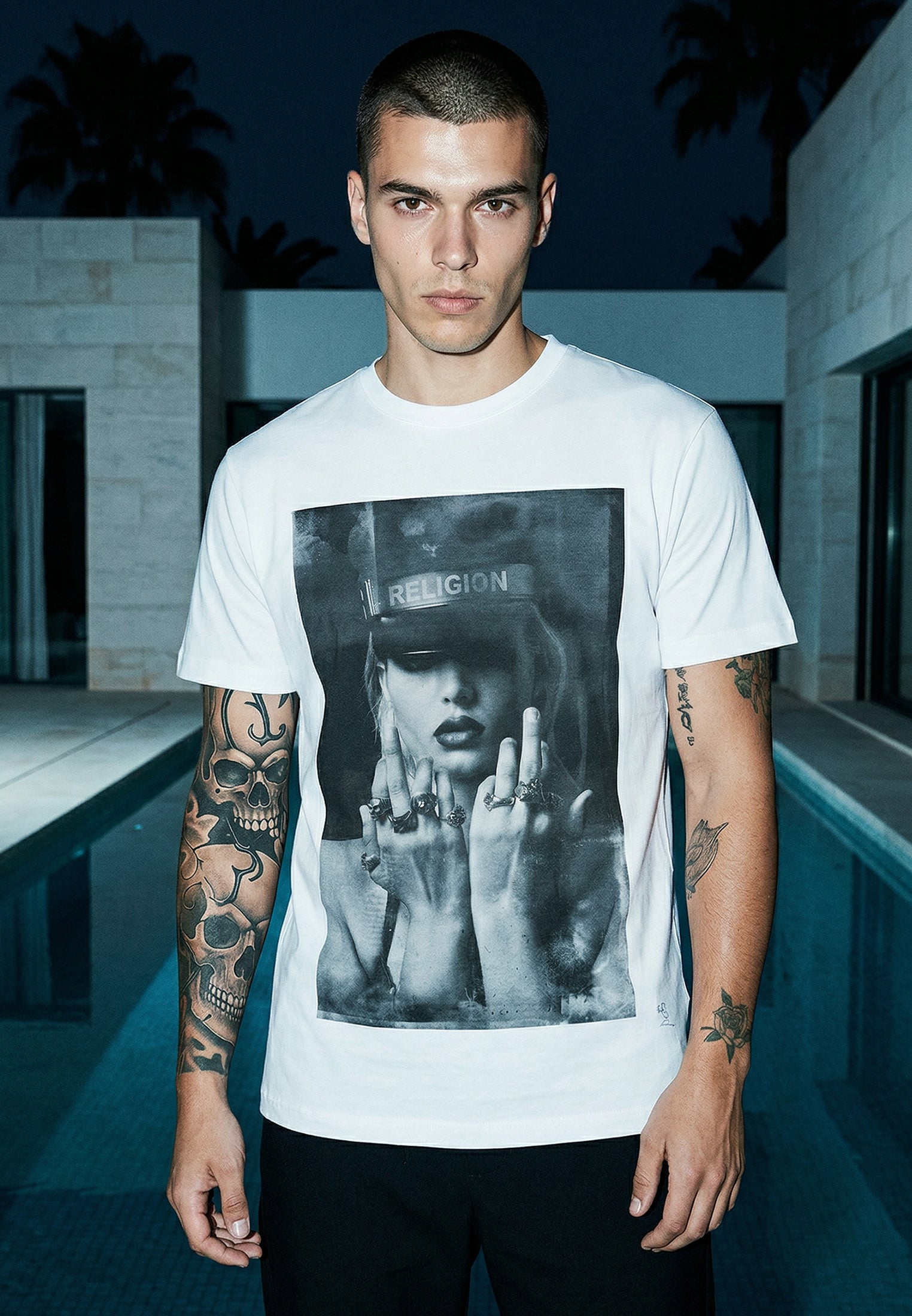 SALUTE T-SHIRT WHITE