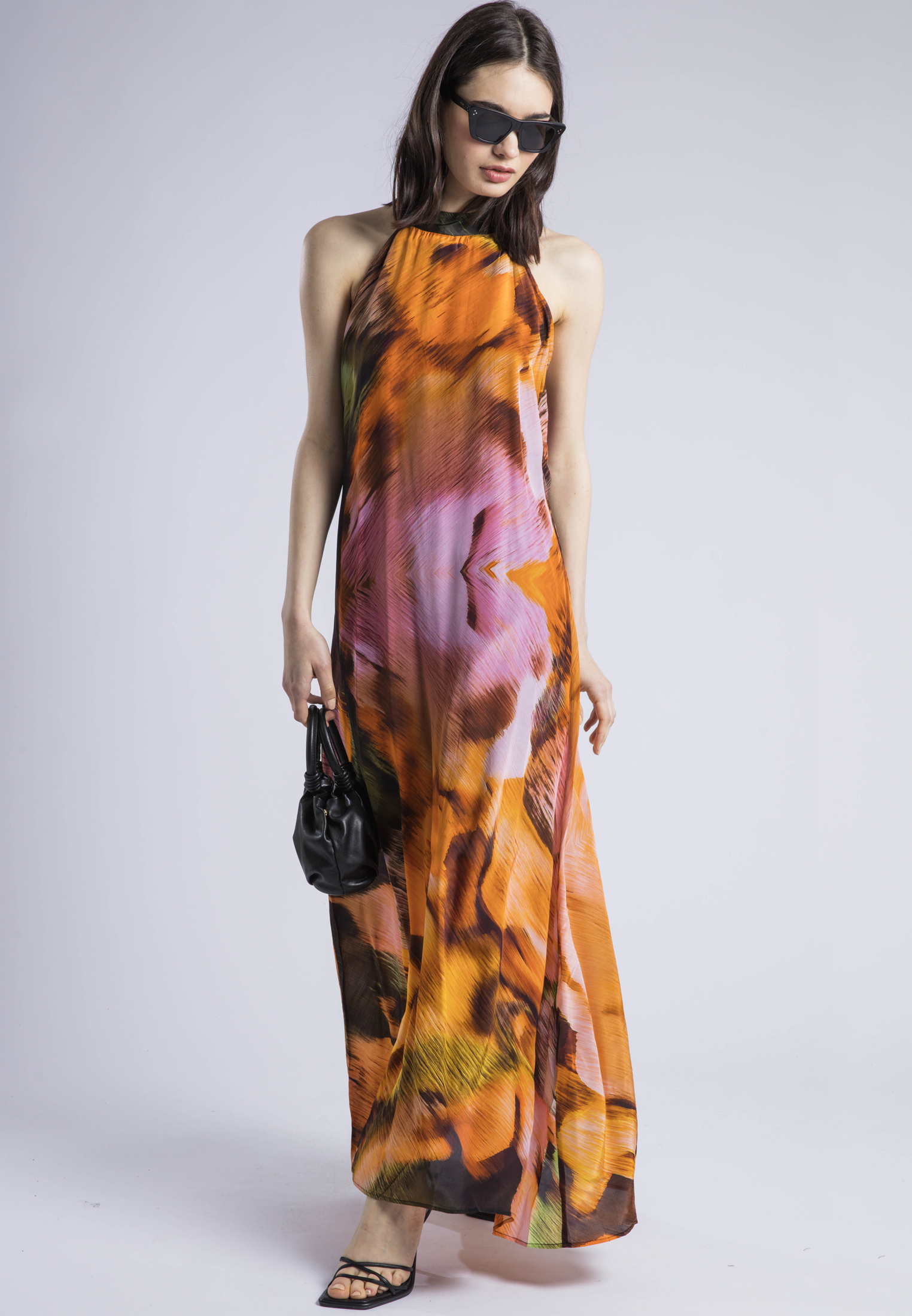 GLOW DRESS OBSCURE ORANGE