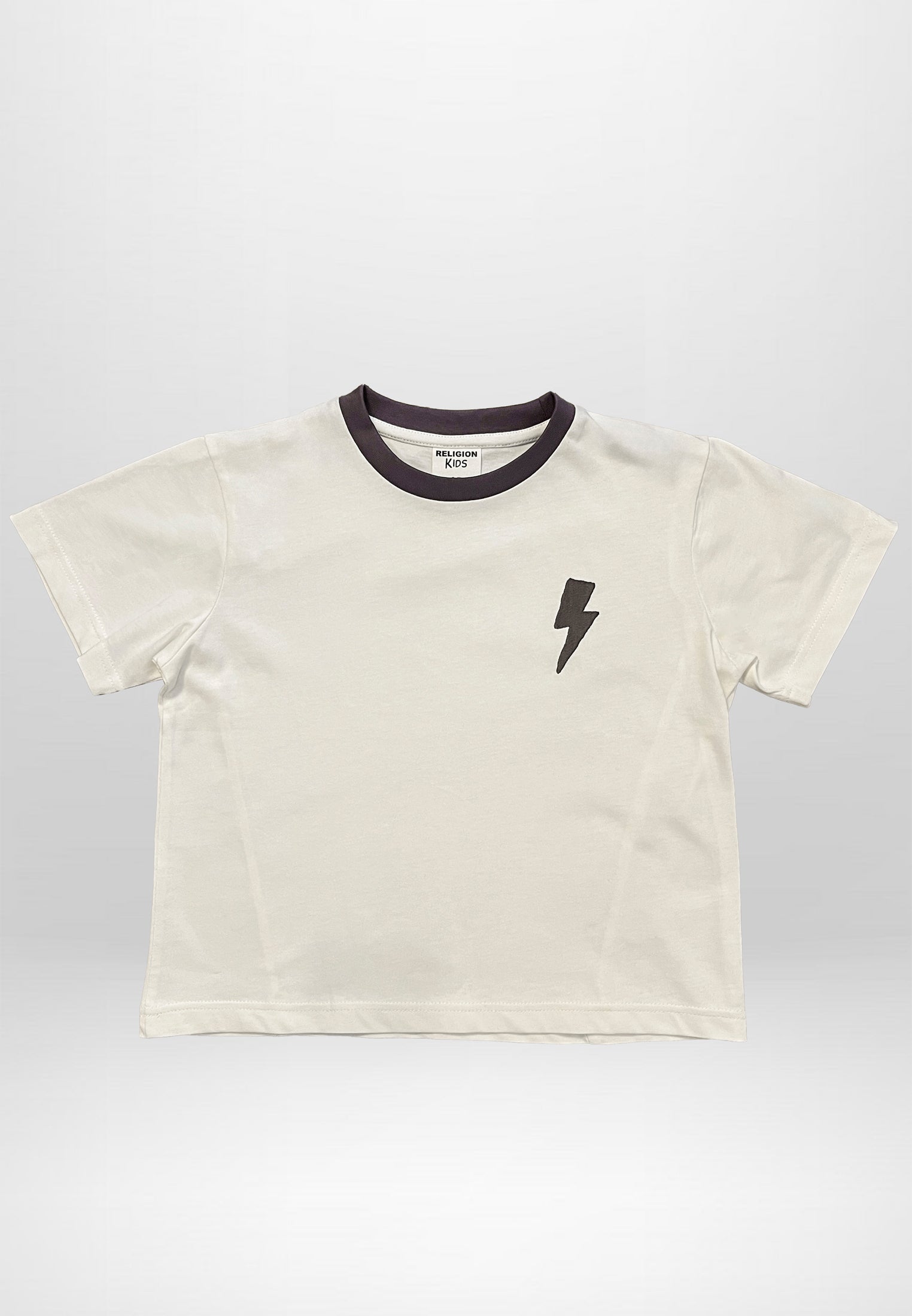 LIGHTNING BOLT GIRLS T-SHIRT MAUVE