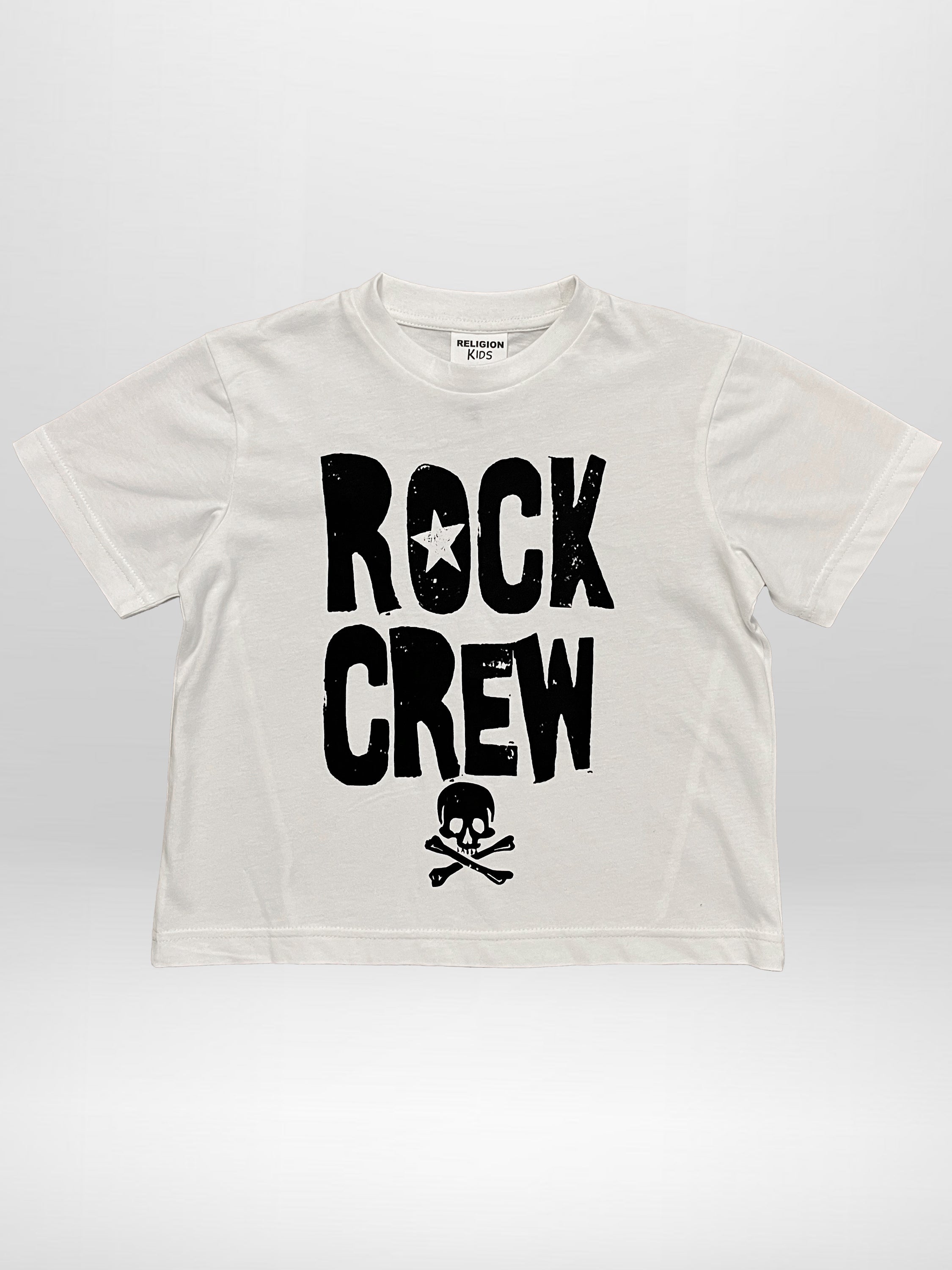 ROCK CREW GIRLS T-SHIRT OFF WHITE