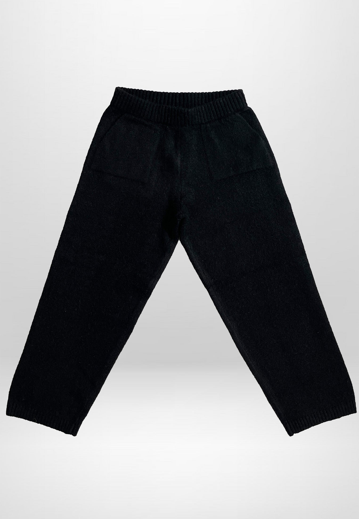 GIRLS SKULLY LOGO PANTS BLACK