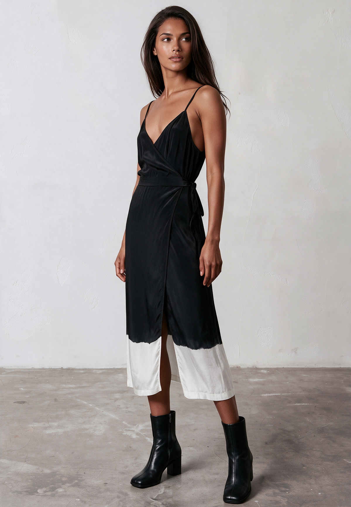 TIMES DRESS BLACK